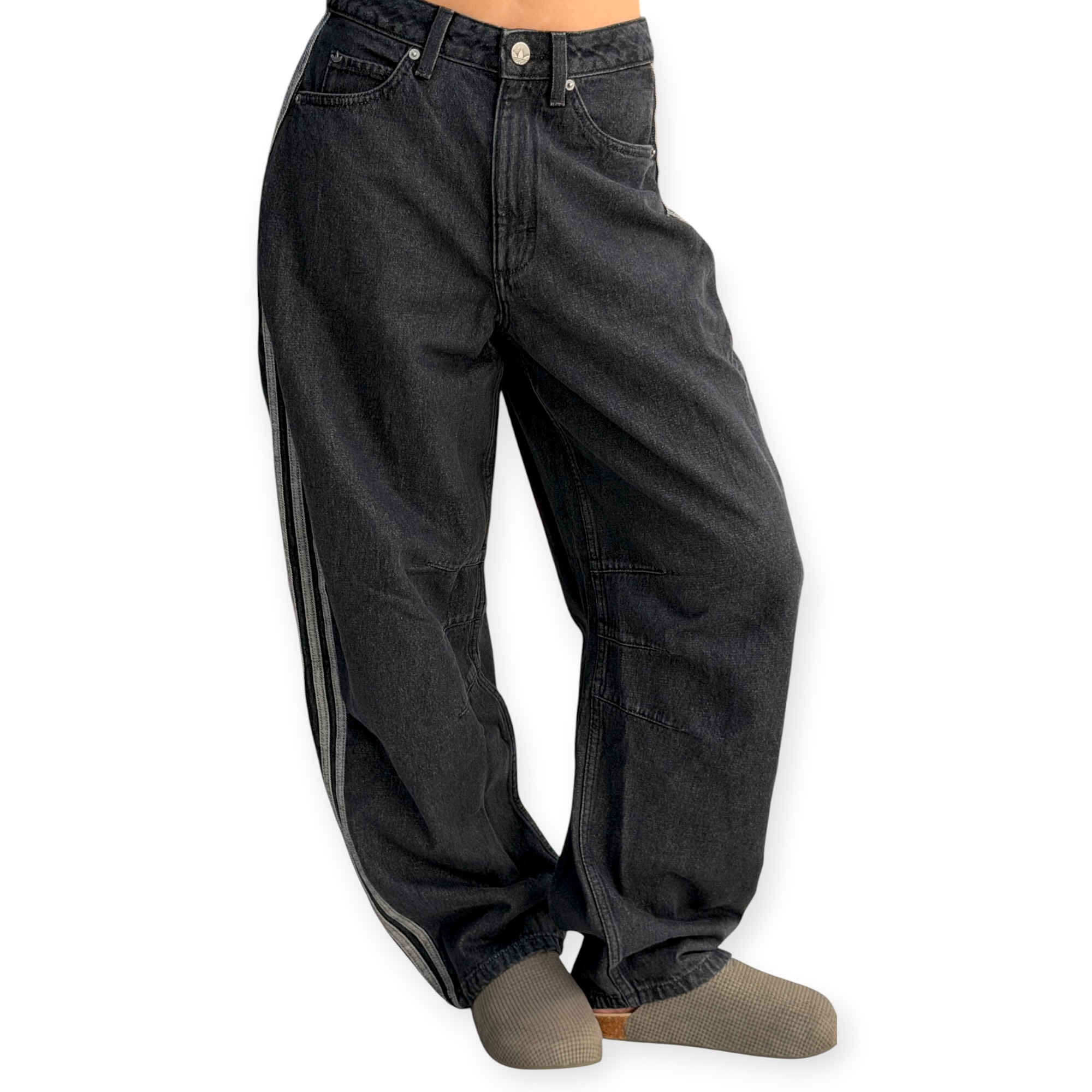 גינס נשים ADIDAS BARREL DENIM PANT
