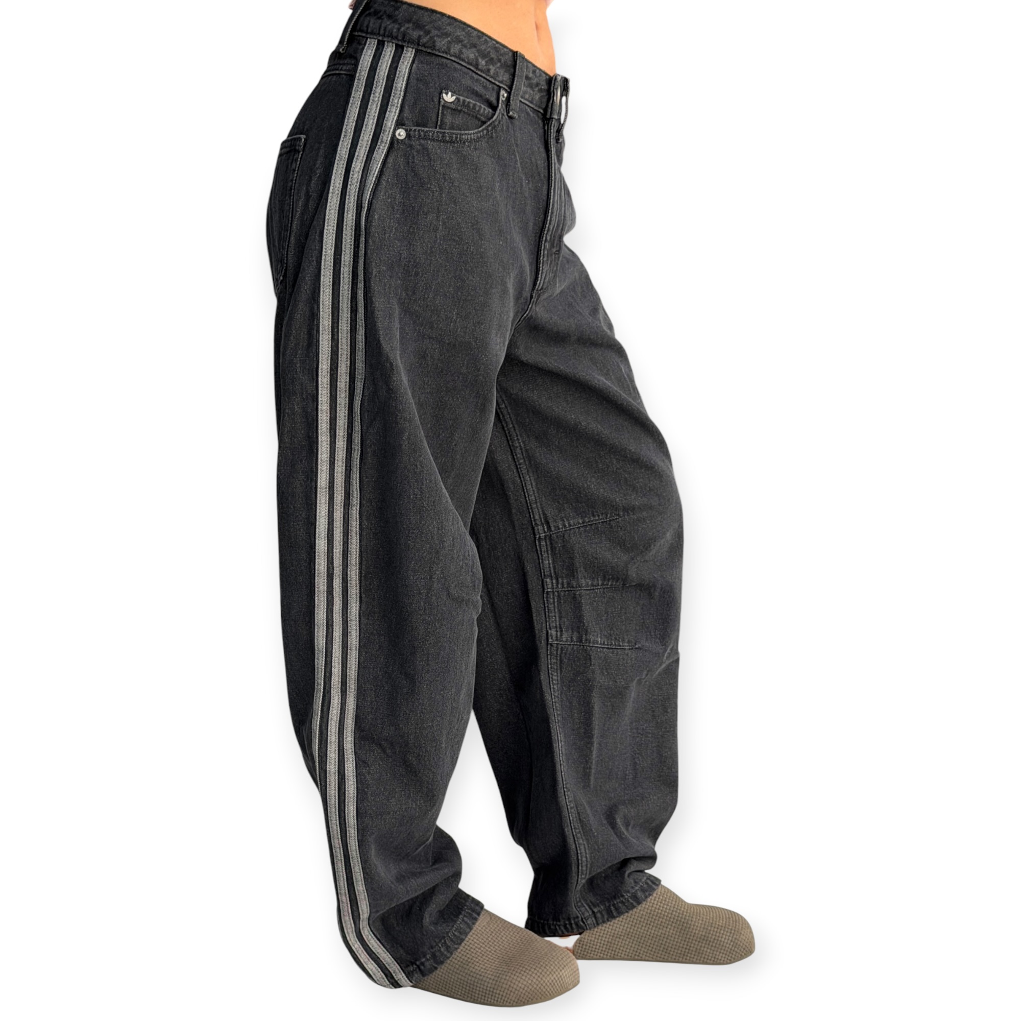 גינס נשים ADIDAS BARREL DENIM PANT