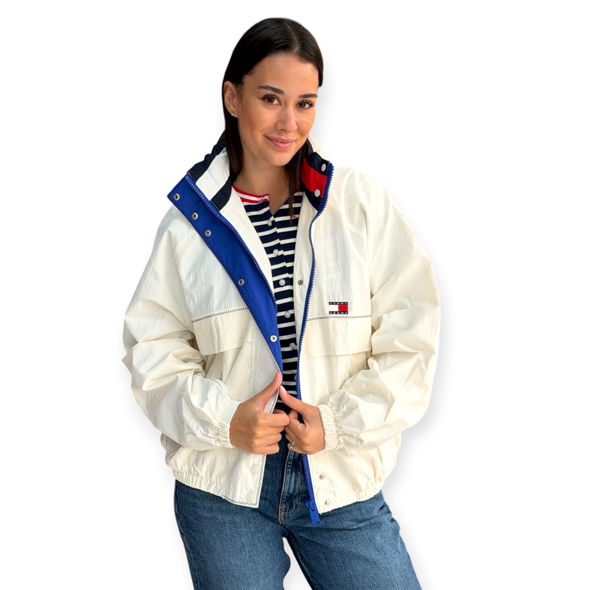 מעיל נשים TOMMY HILFIGER JACKET מעיל נשים TOMMY HILFIGER JACKET