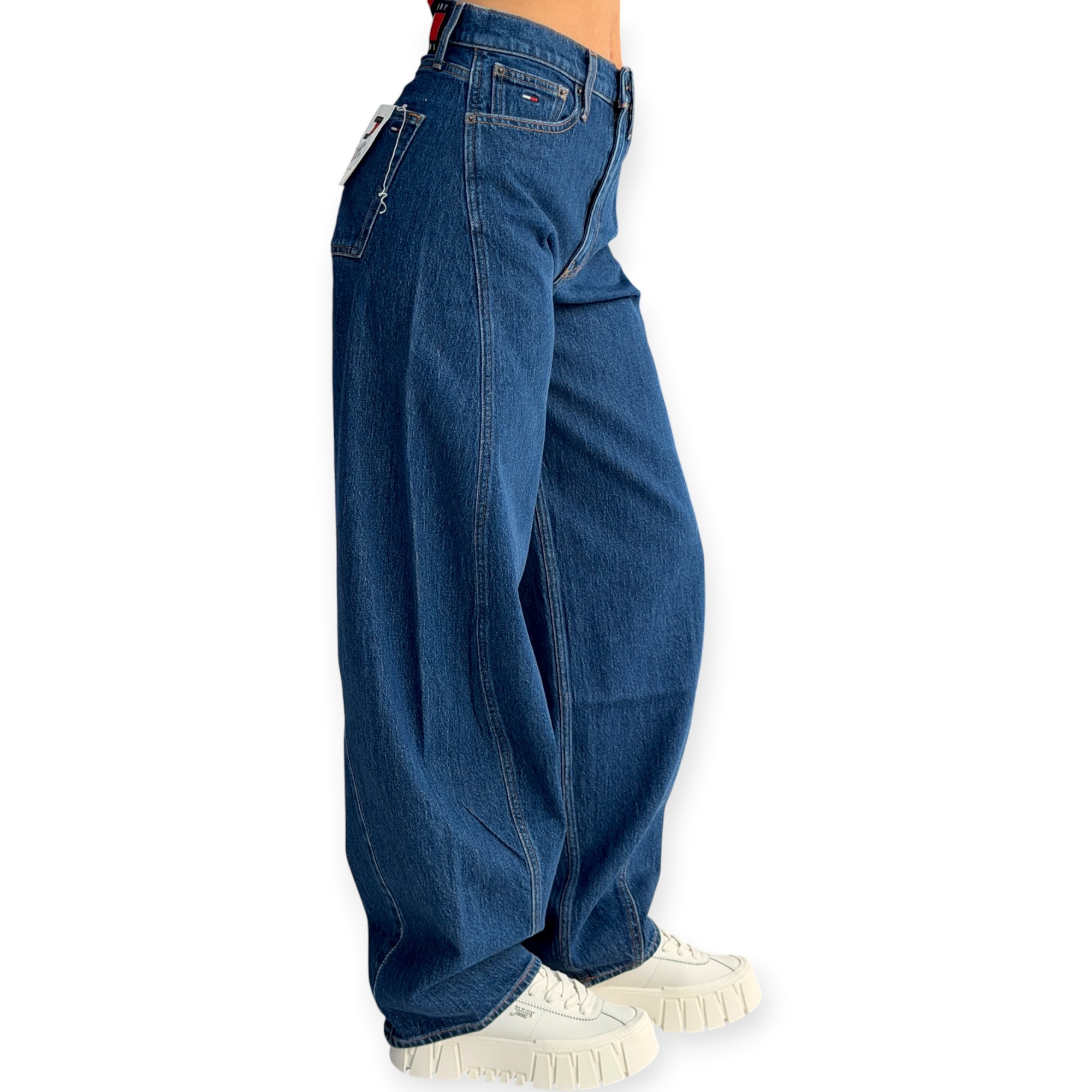 גינס נשים TOMMY HILFIGER HIGH RISE BARREL