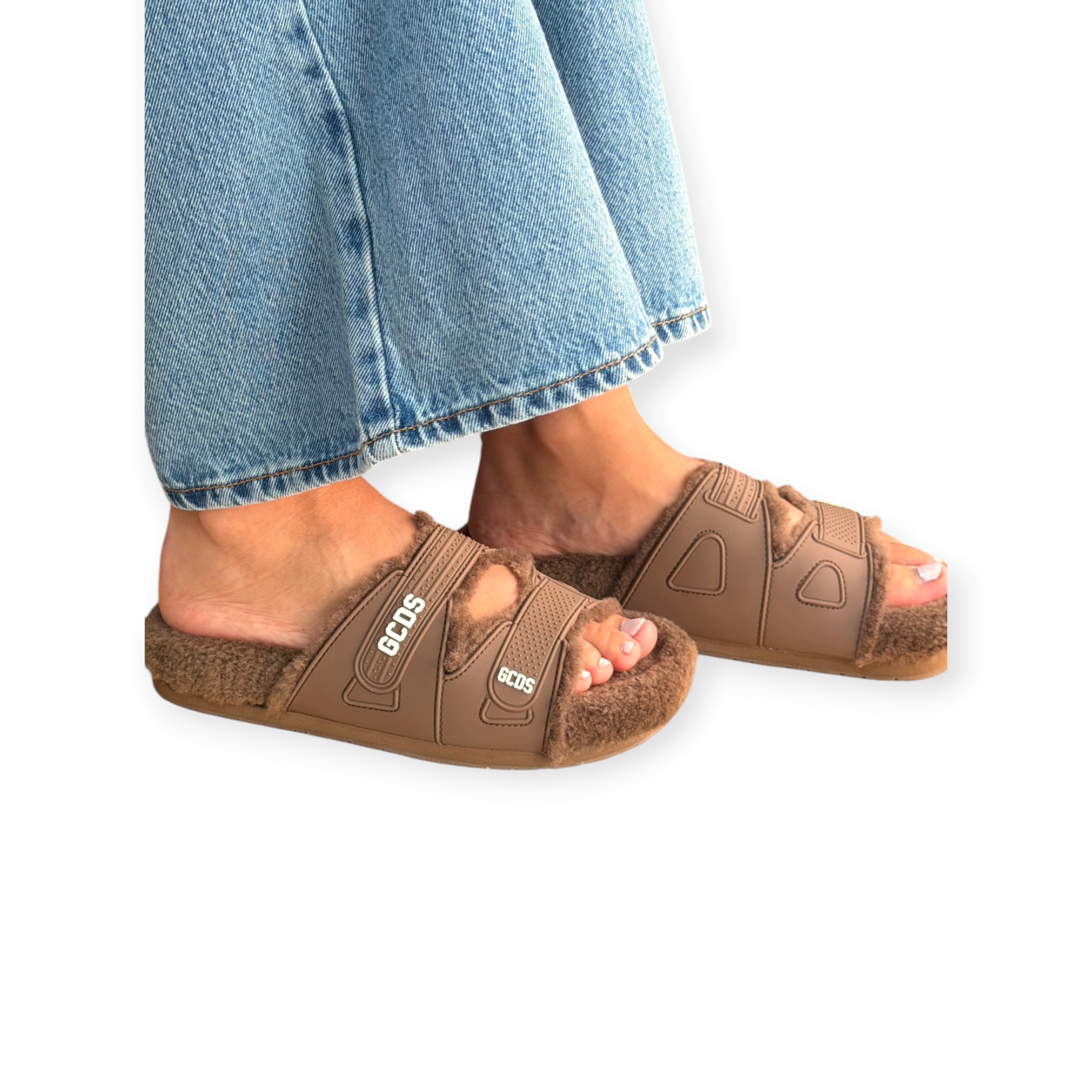 נעלי נשים GCDS WOMEN FLAT SLIDER