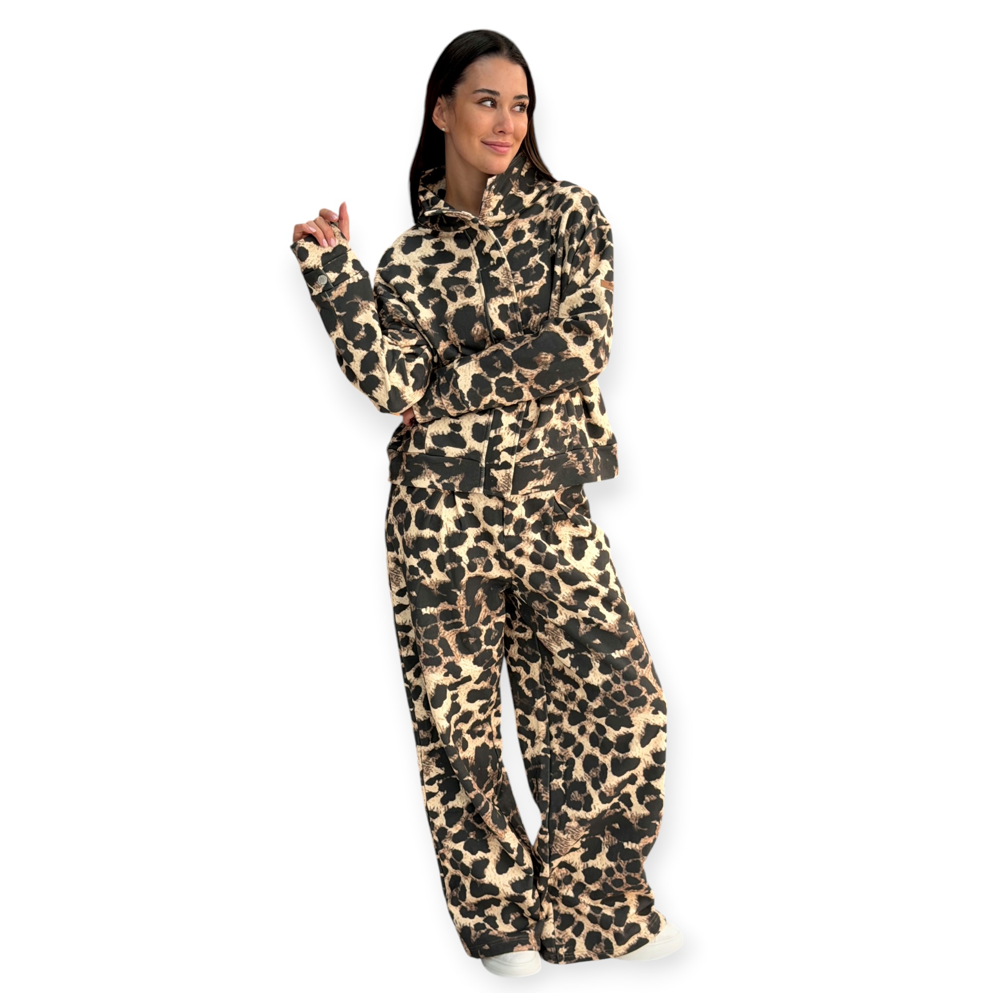 חליפה נשים REPLAY TERRI LEOPARD SET