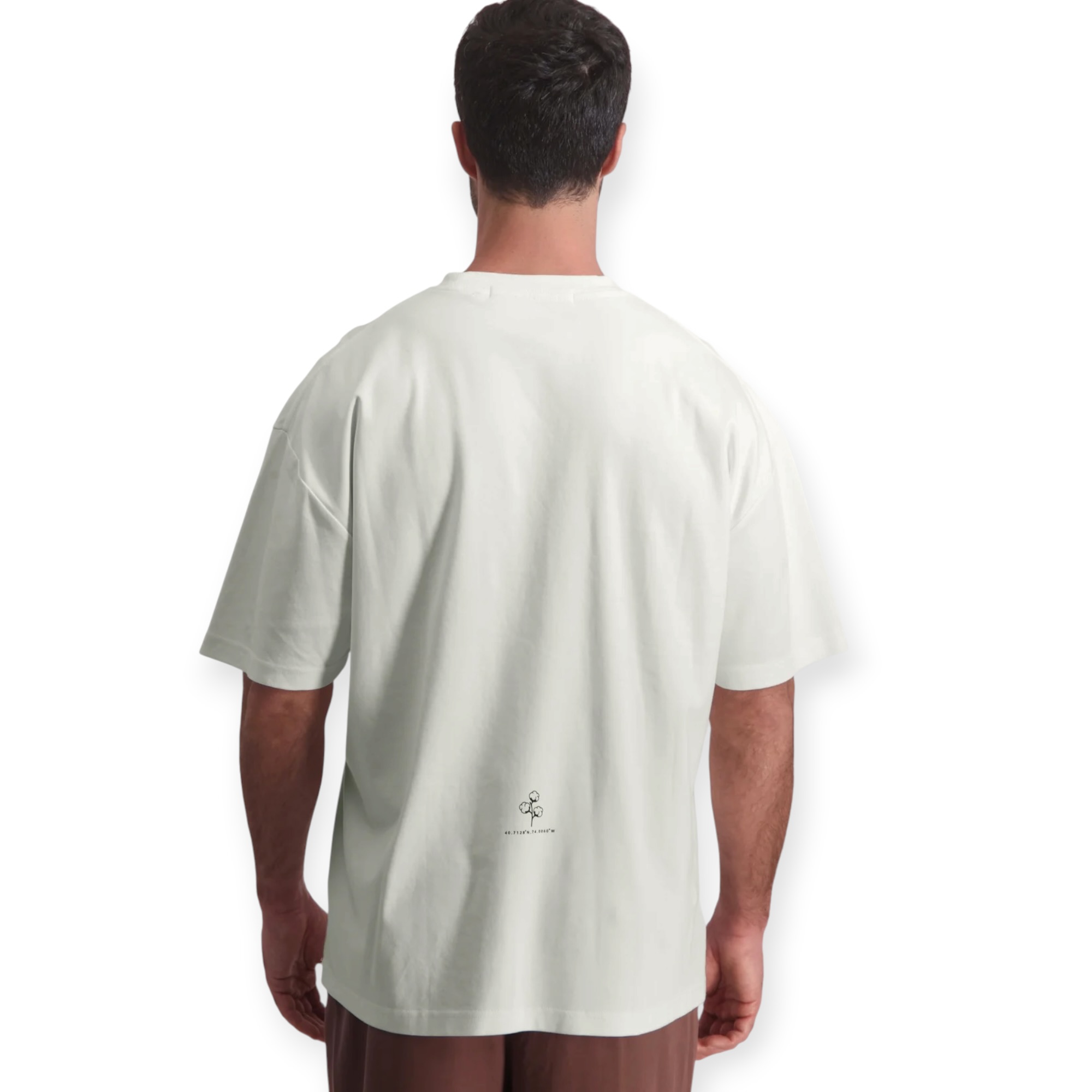 חולצה אוברסייז גברים THIRTY DEGREES COORDINATE OVERSIZE SHIRT