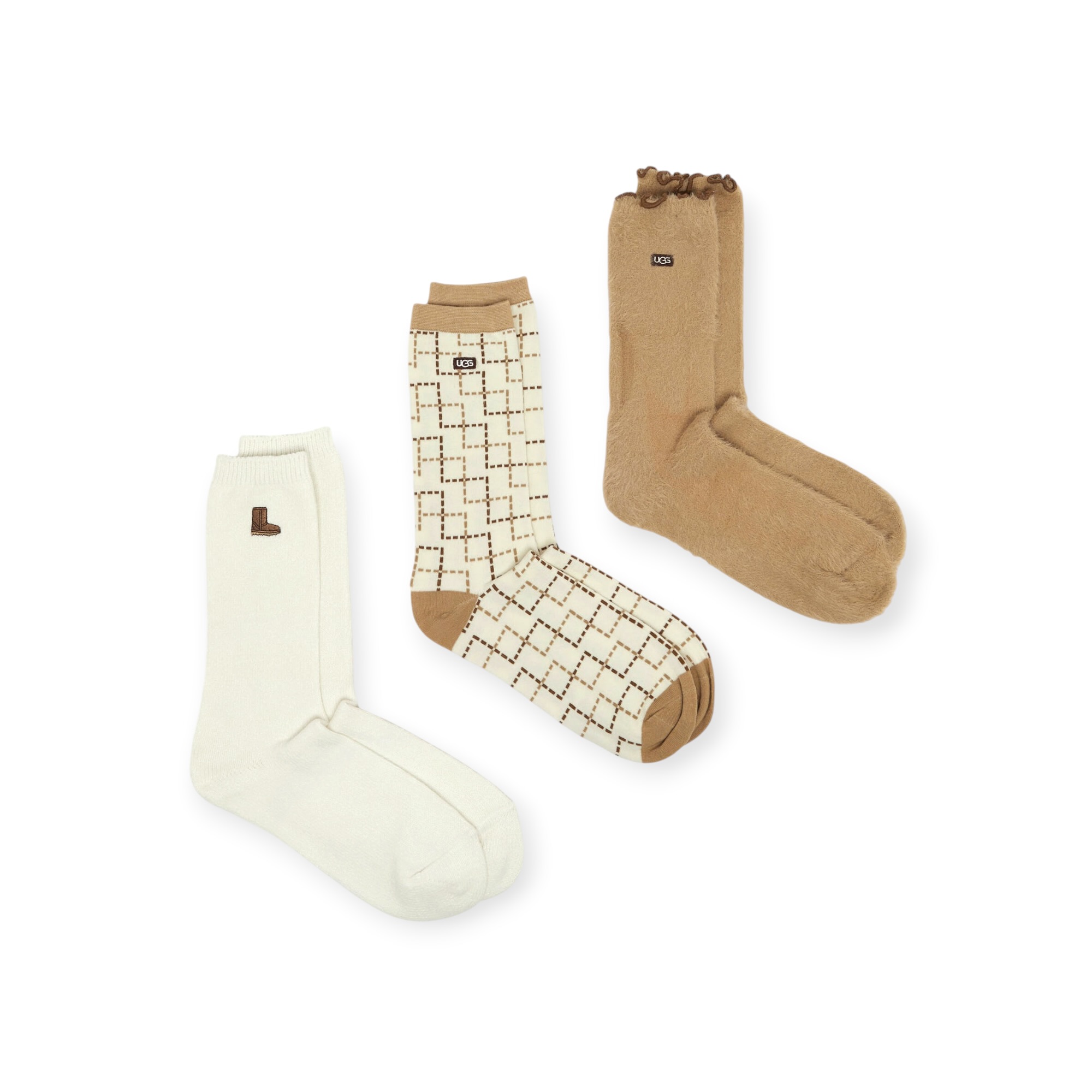 מארז 3 זוגות גרביים UGG