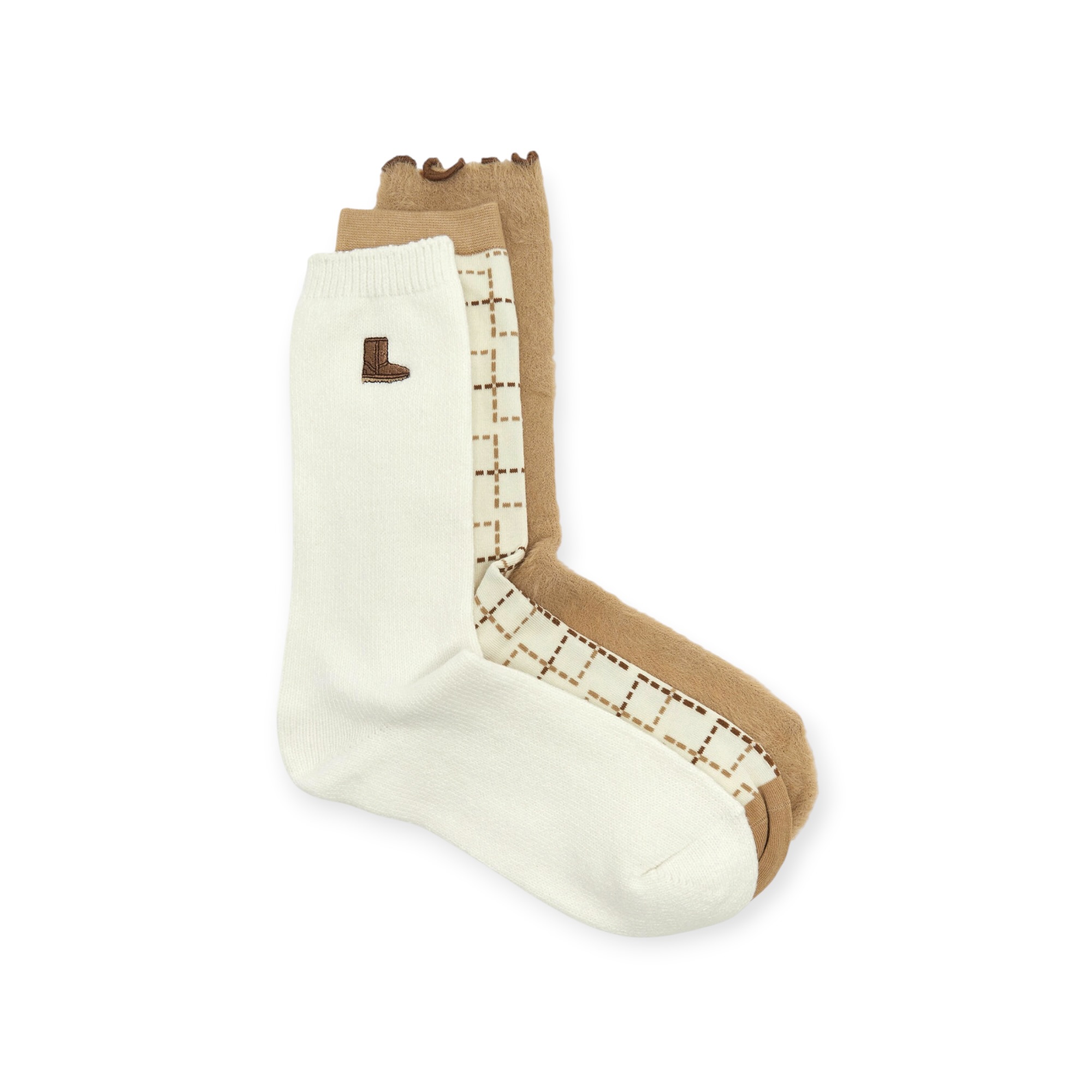 מארז 3 זוגות גרביים UGG