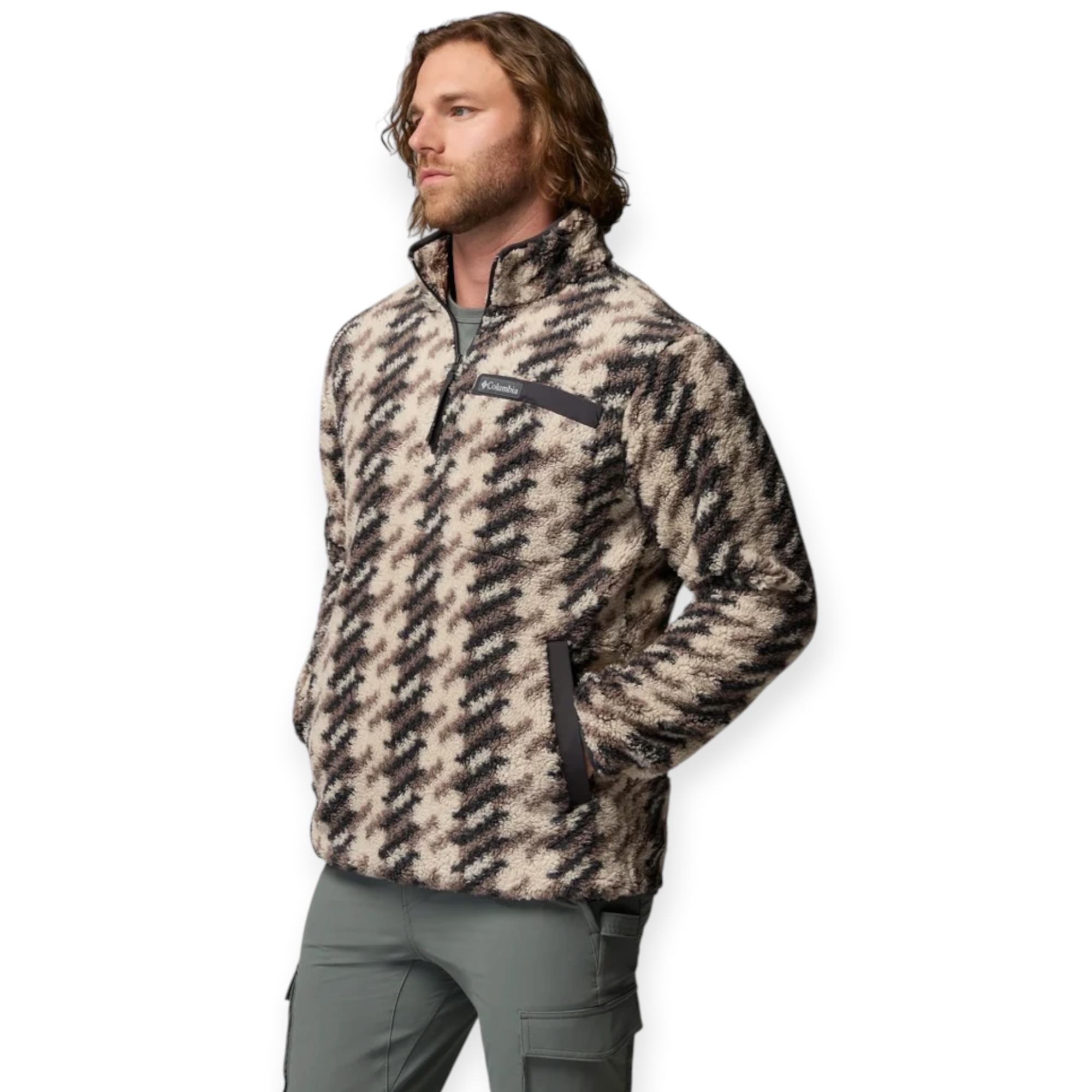 חולצה פליז גברים COLUMBIA RUGGED RIDGE HIGH PILE H/Z