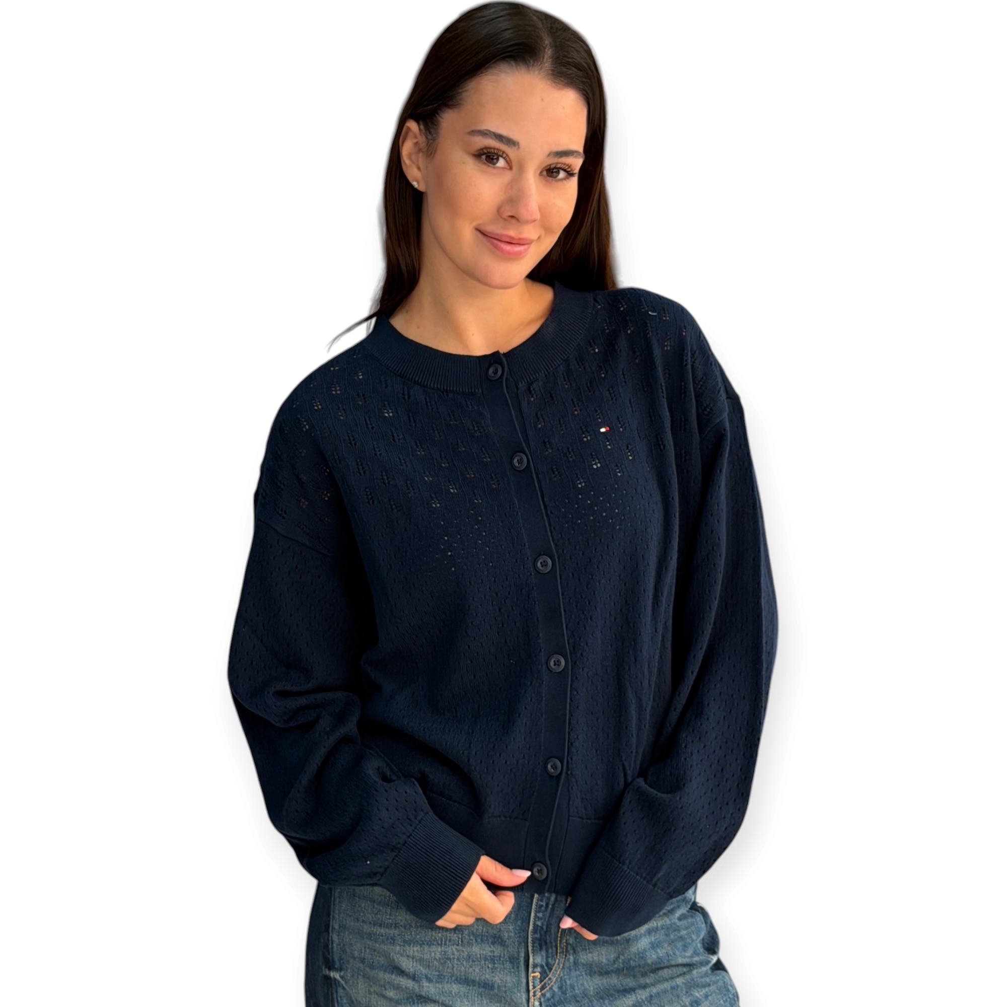 קרדיגן סריג TOMMY HILFIGER