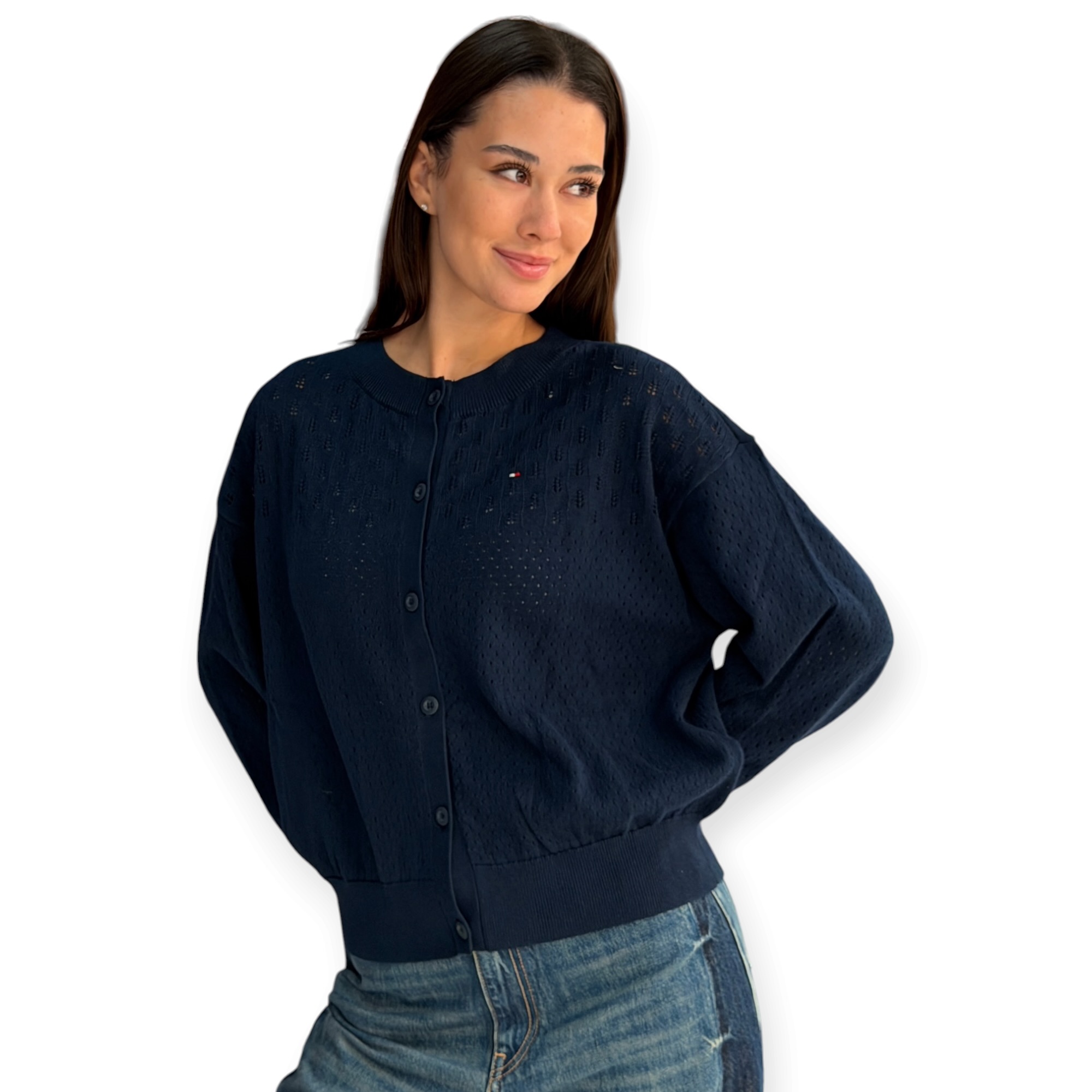 קרדיגן סריג TOMMY HILFIGER