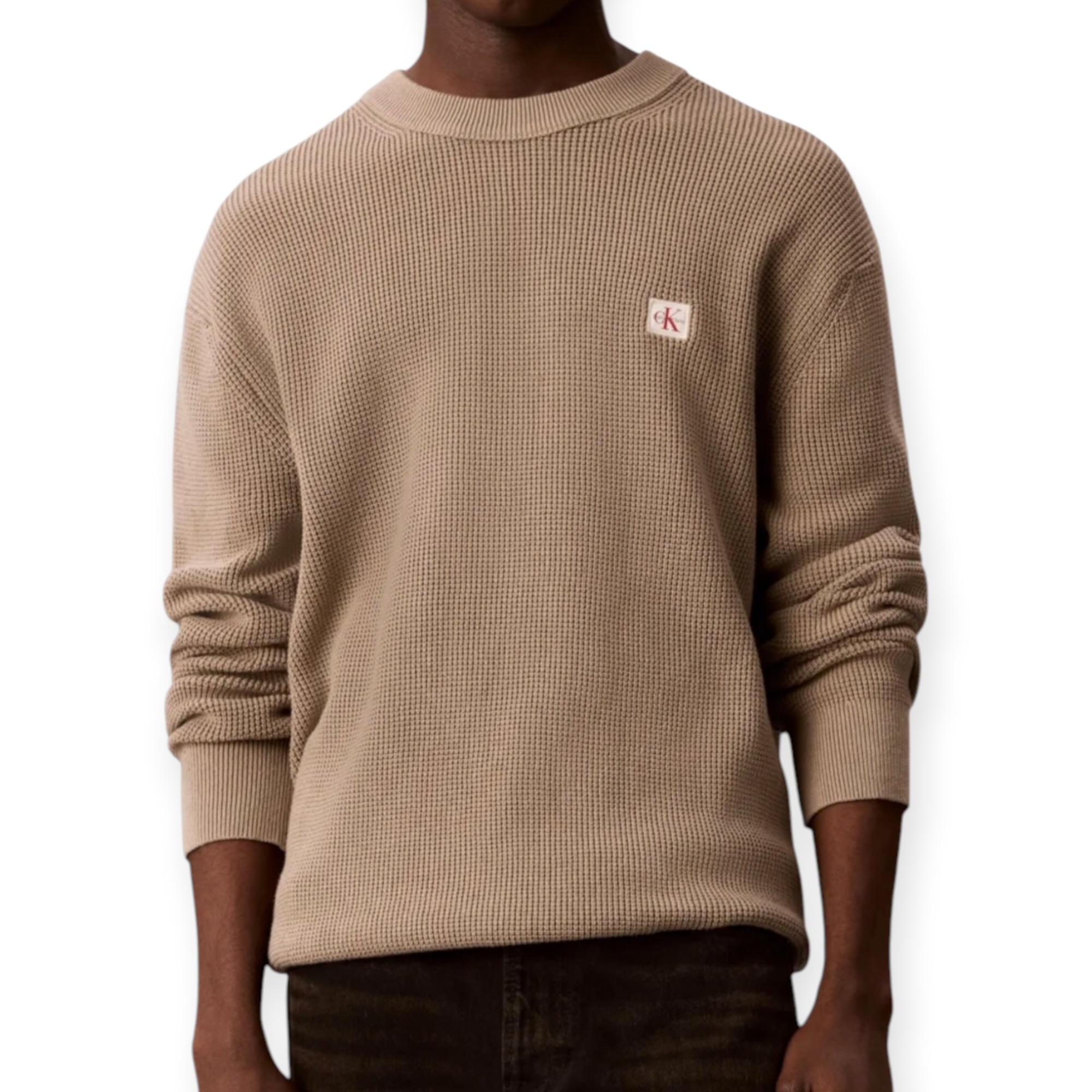חולצה גברים CALVIN KLEIN CREW NECK SWEATER