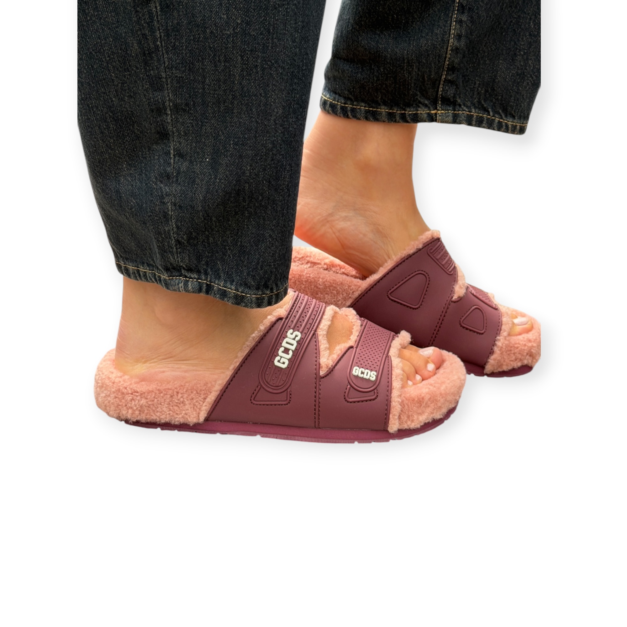 נעלי נשים GCDS WOMEN FLAT SLIDER נעלי נשים GCDS WOMEN FLAT SLIDER