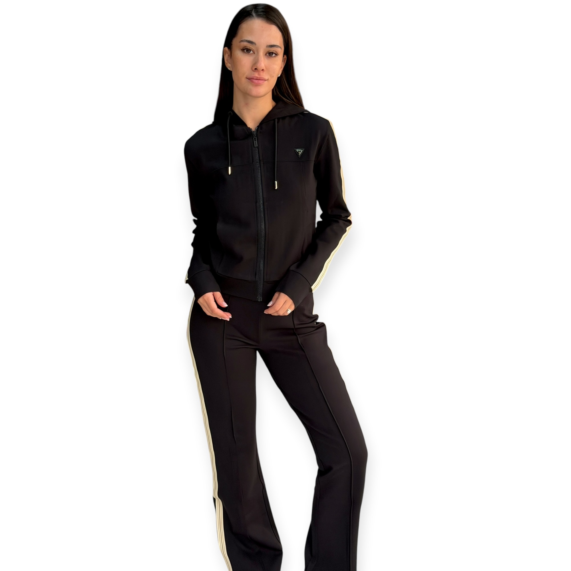חליפה נשים 2 חלקים GUESS FAUSTA STRAIIGHT LEG