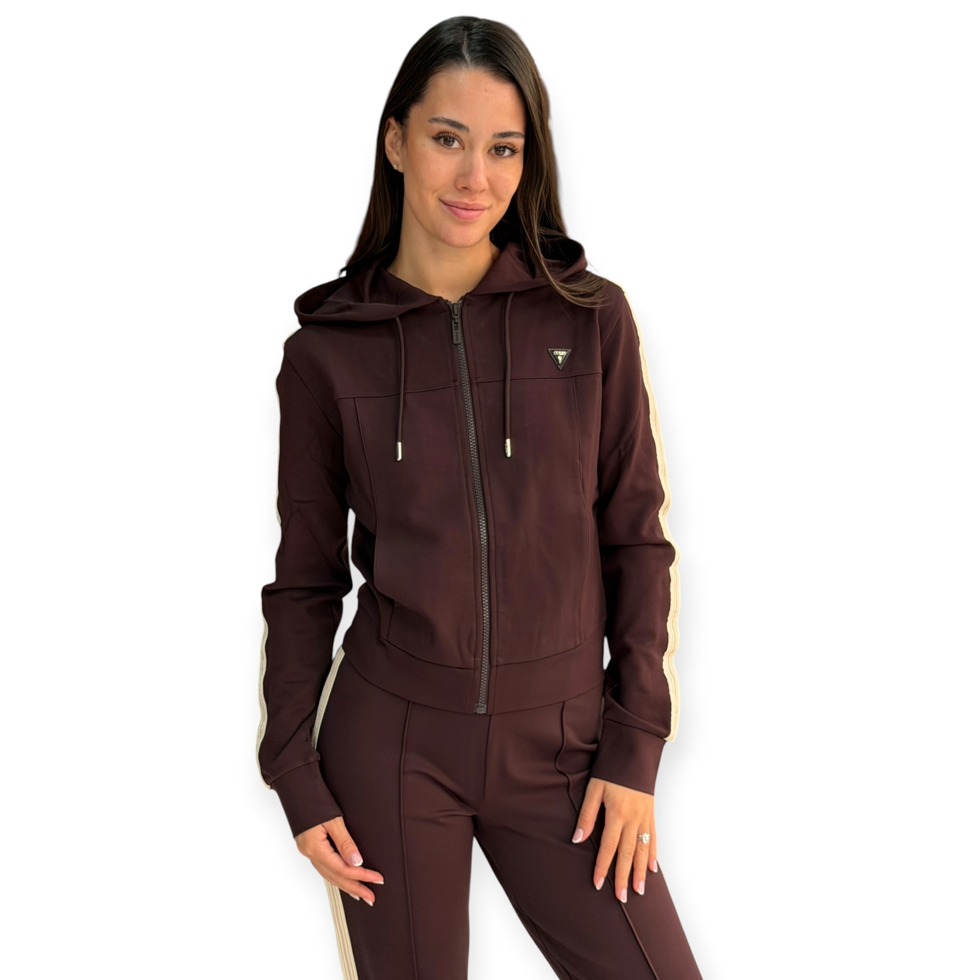 חליפה נשים 2 חלקים GUESS FAUSTA STRAIIGHT LEG
