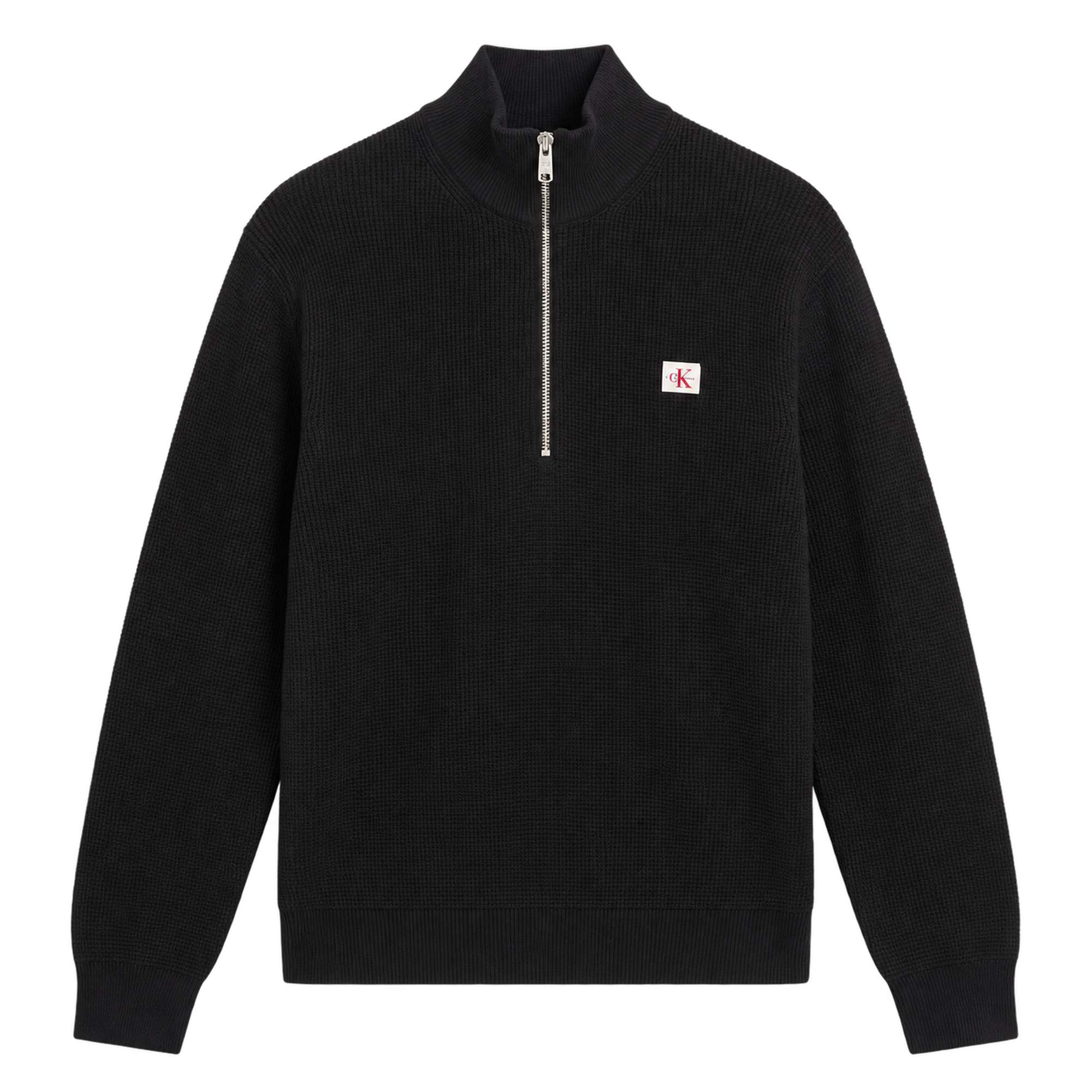 סריג גברים CALVIN KLEIN HALF ZIP SWEATER