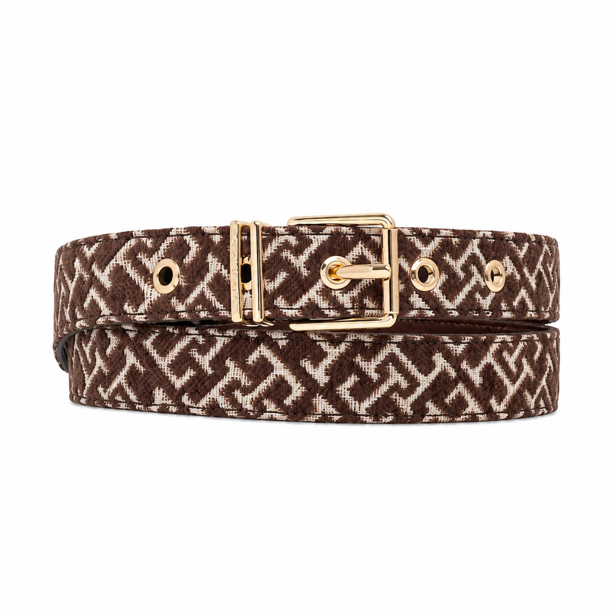 חגורה נשים TOMMY HILFIGER JACQUARD BELT