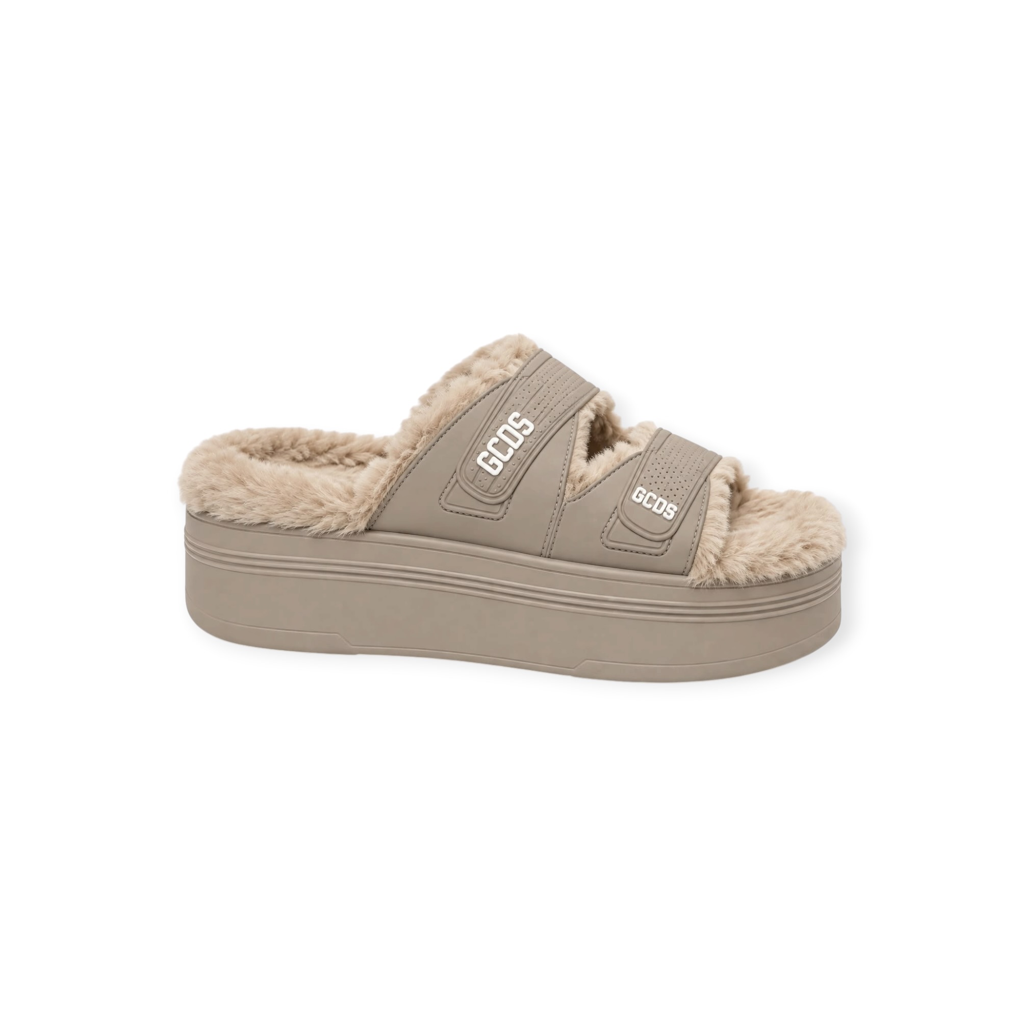 נעלי נשים GCDS WOMEN PLATFORM SLIDER