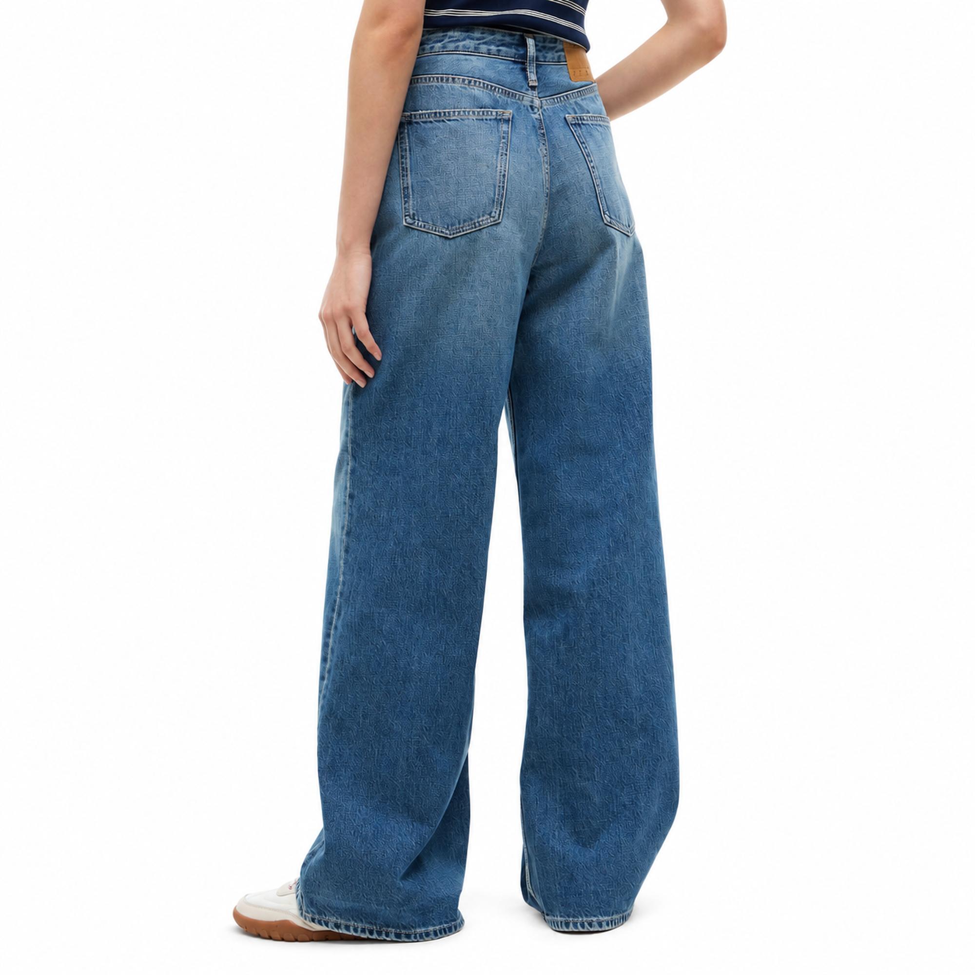 גינס נשים TOMMY HILFIGER CLAIRE WIDE JEANS