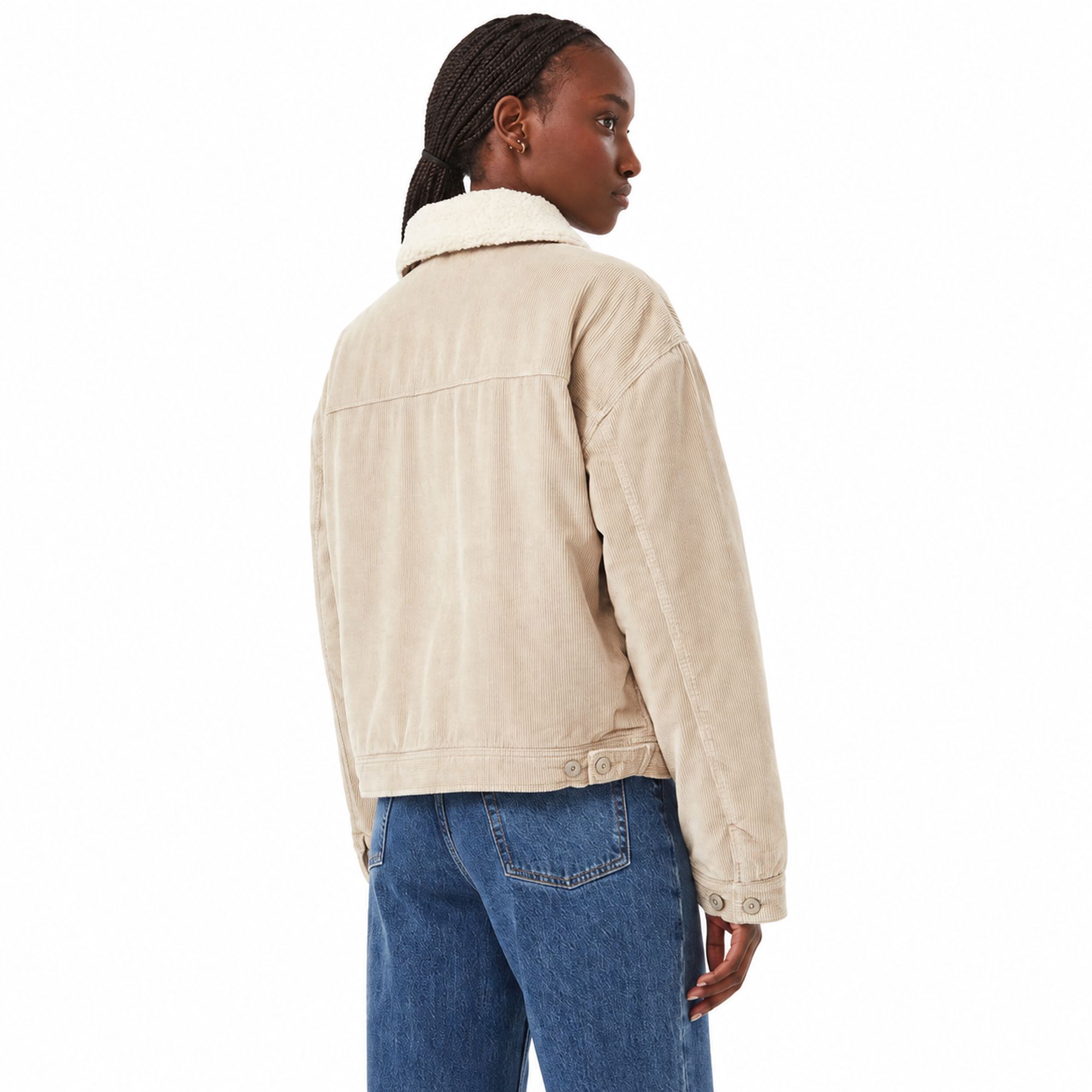 זקט נשים TOMMY HILFIGER CORD TRUCKER JACKET