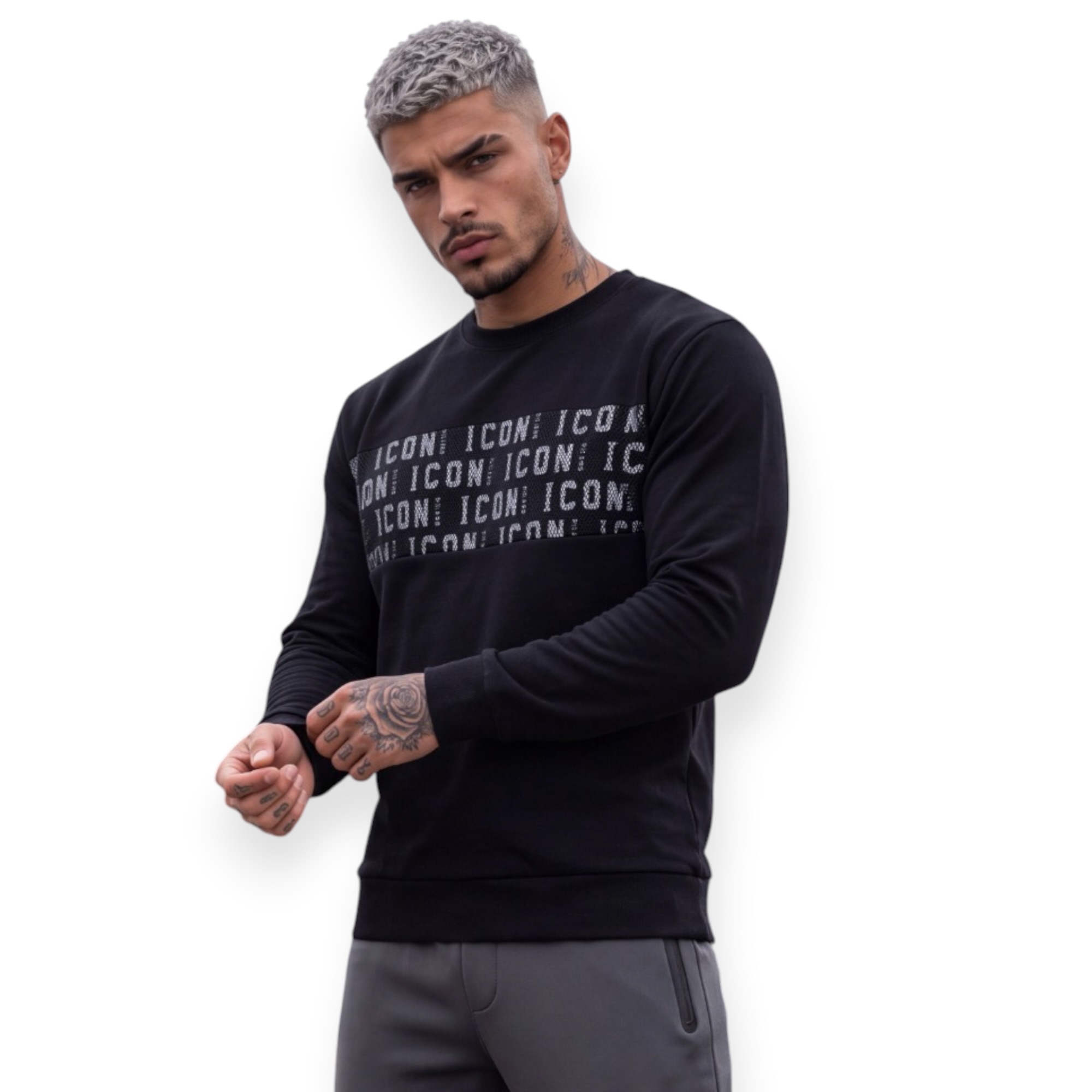 חולצה גברים ICON MILANO LS SHIRT