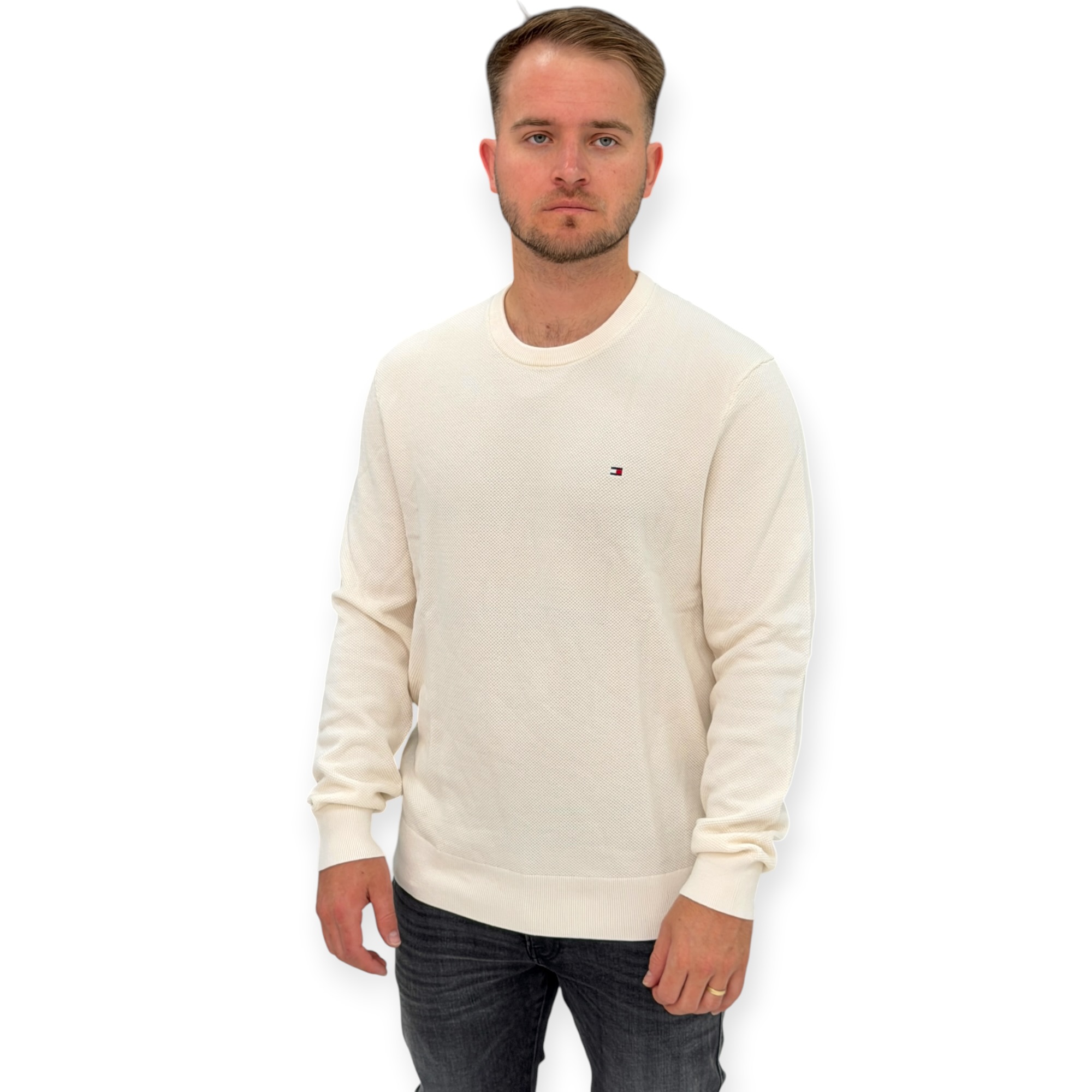 חולצה גברים TOMMY HILFIGER CREW NECK