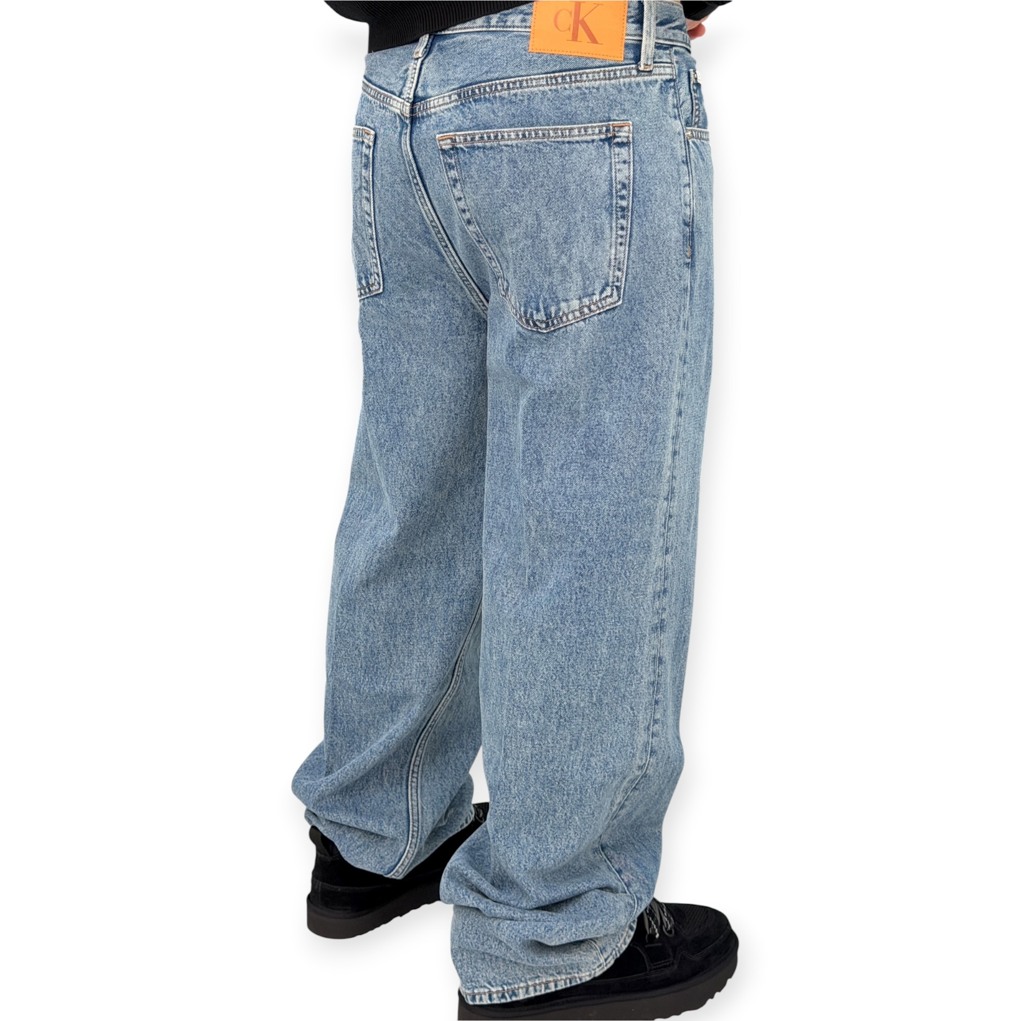 ג׳ינס גברים CALVIN KLEIN RELAXED BAGGY JEANS ג׳ינס גברים CALVIN KLEIN RELAXED BAGGY JEANS