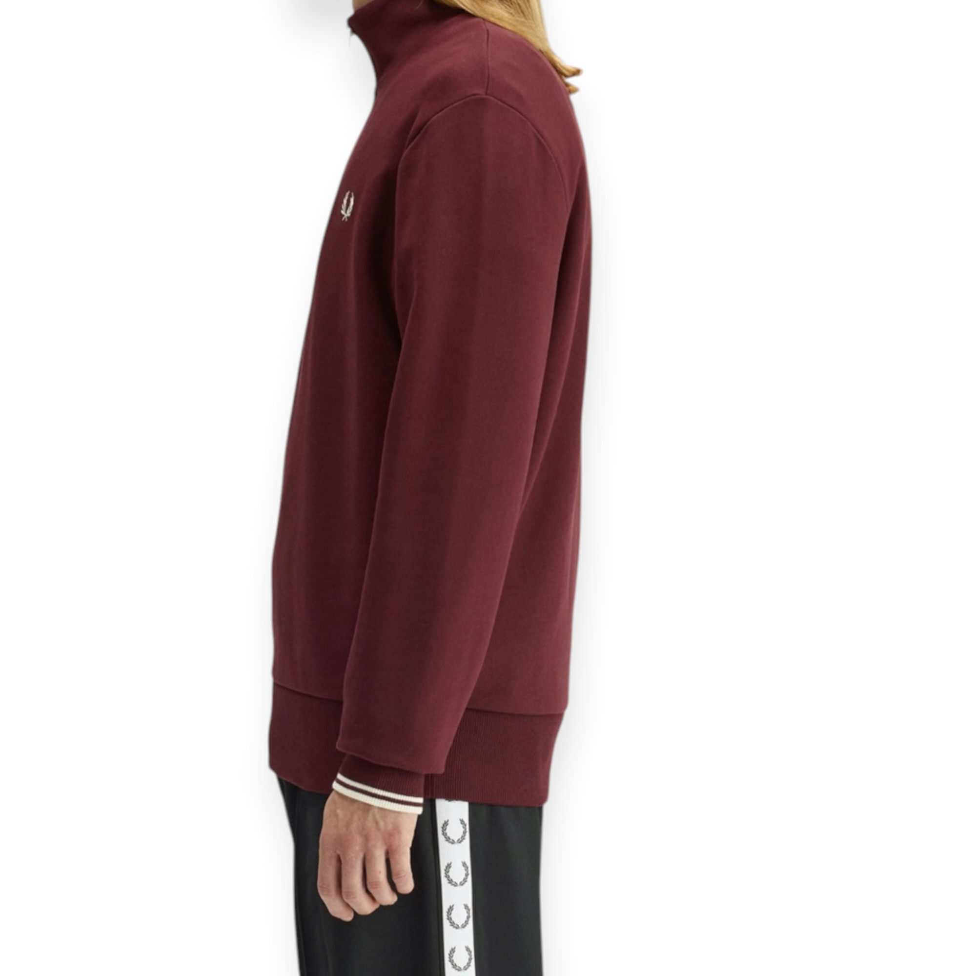 חולצה גברים FRED PERRY HALF ZIP SWEATSHIRT