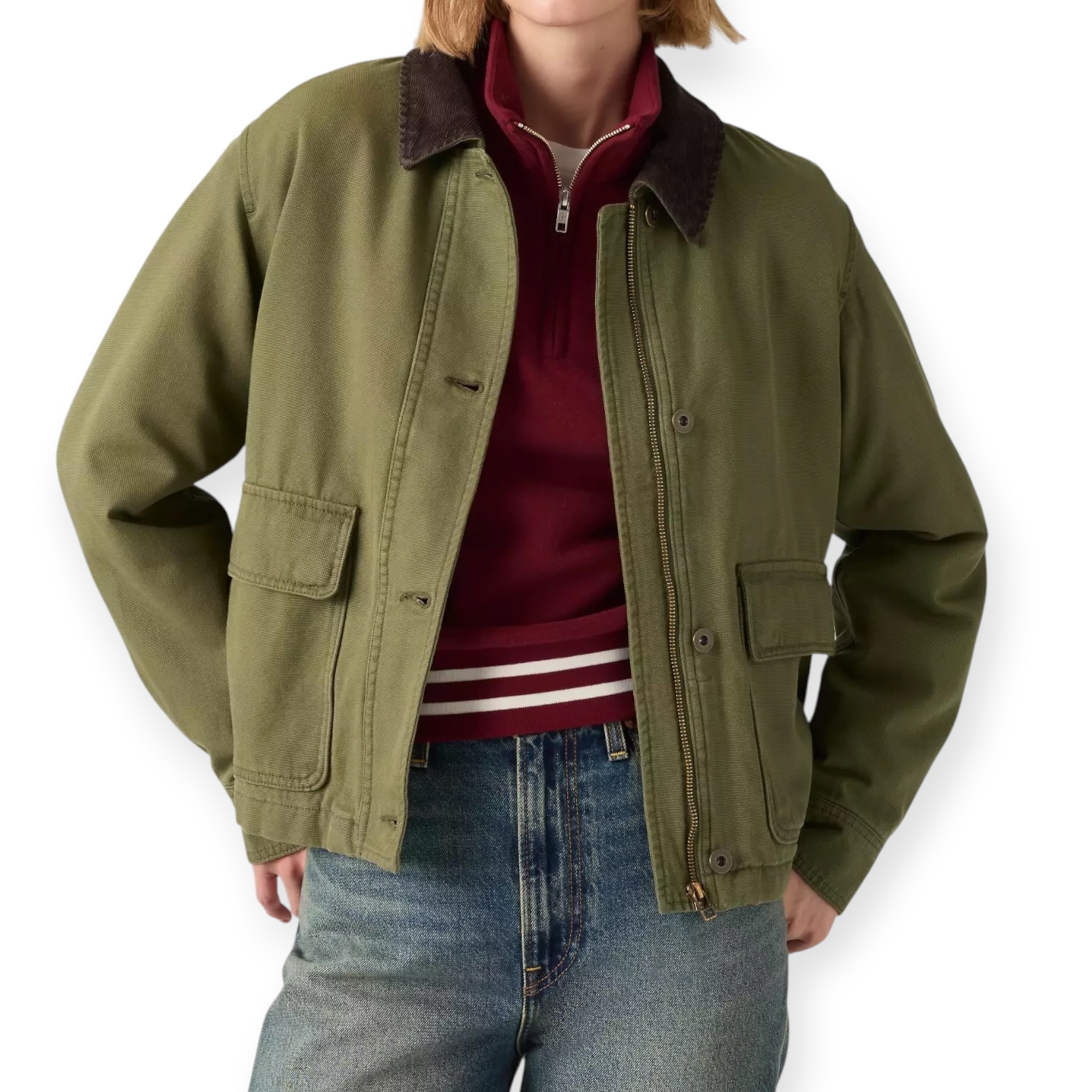 זקט נשים LEVIS CROPPED JACKET