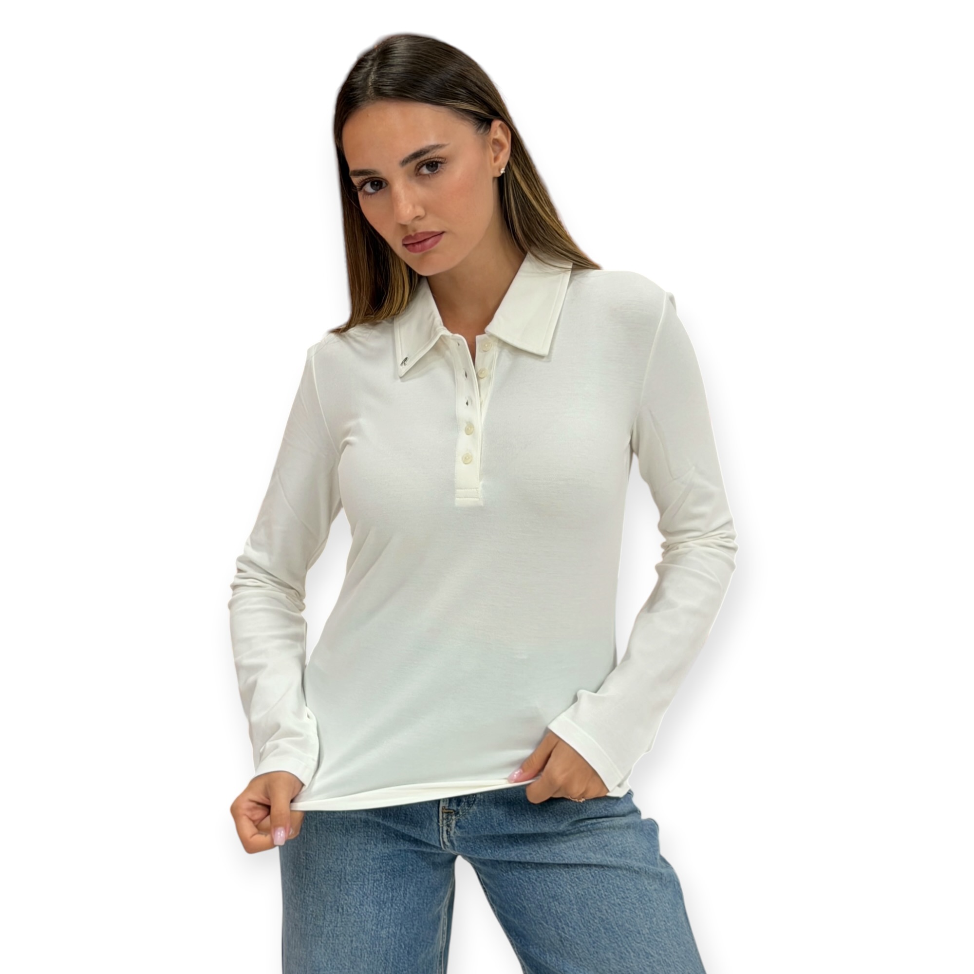 חולצה נשים REPLAY LS SHIRT חולצה נשים REPLAY LS SHIRT