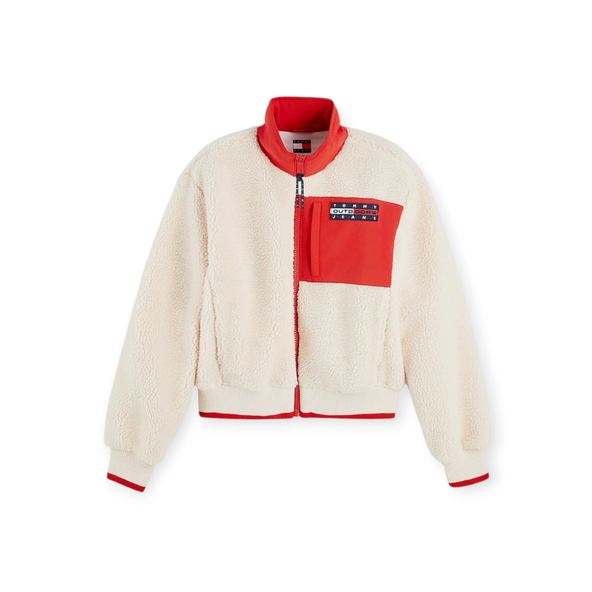 מעיל נשים TOMMY HILFIGER FLEECE JACKET