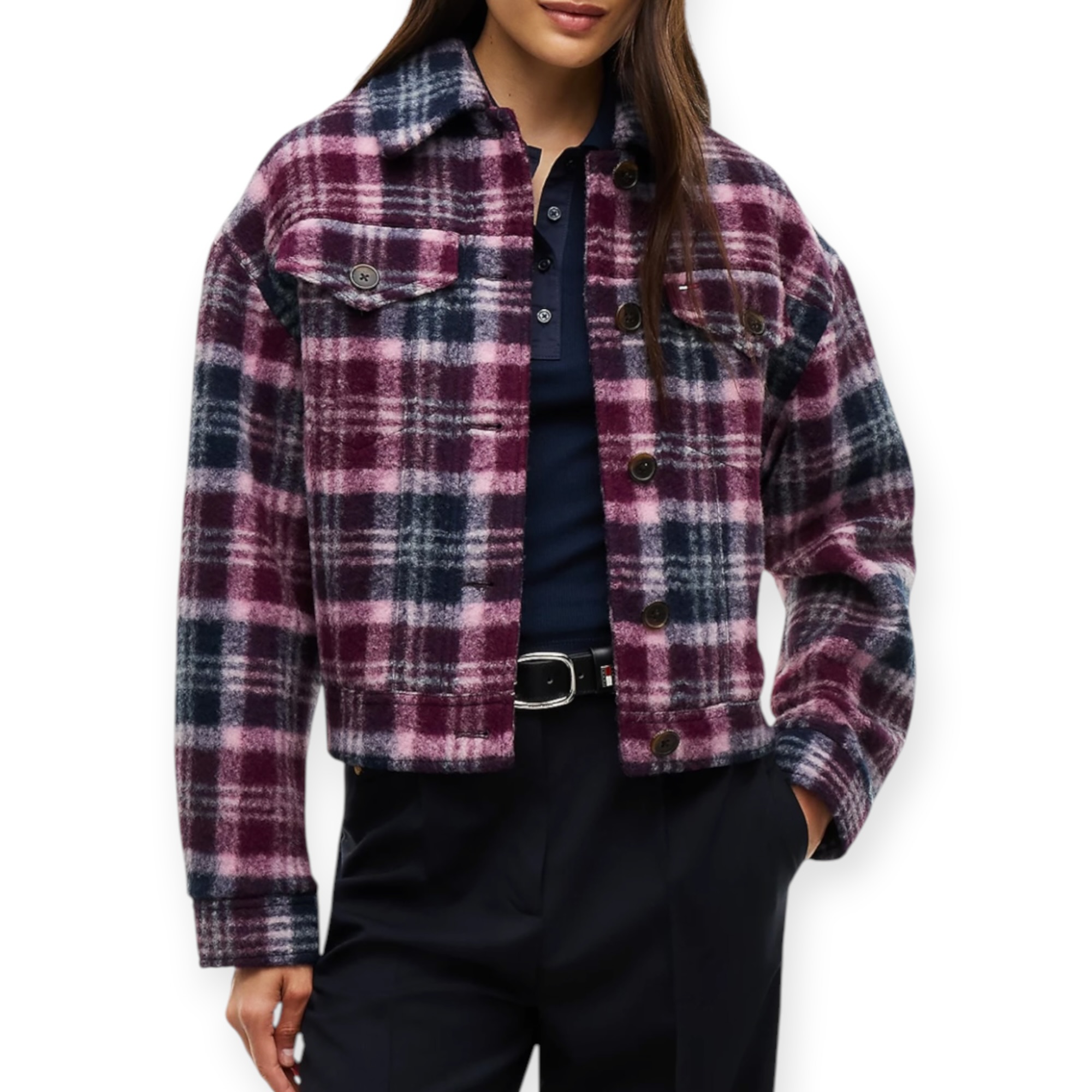מעיל נשים TOMMY HILFIGER TRUCKER JACKET