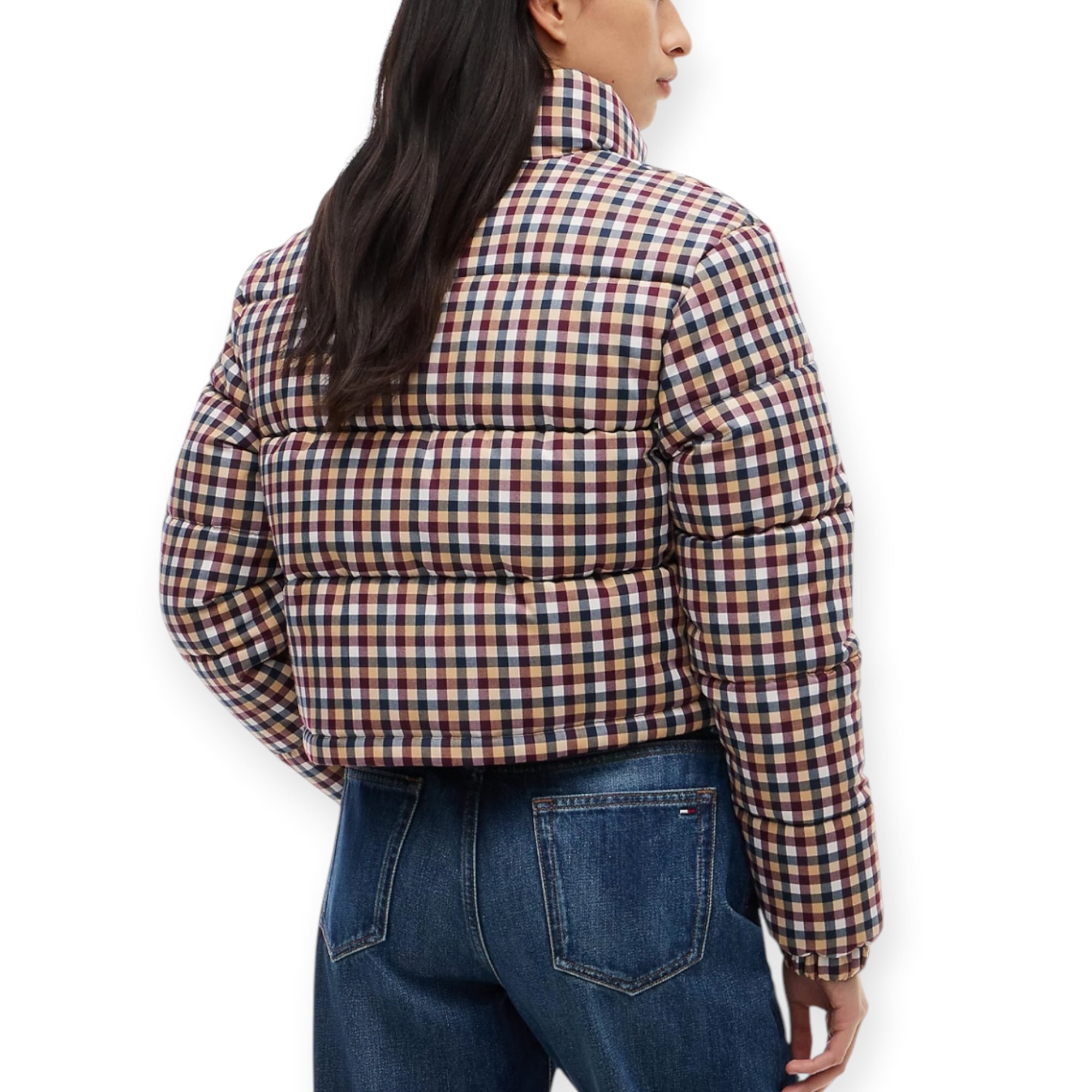 מעיל נשים TOMMY HILFIGER CROP PUFFER