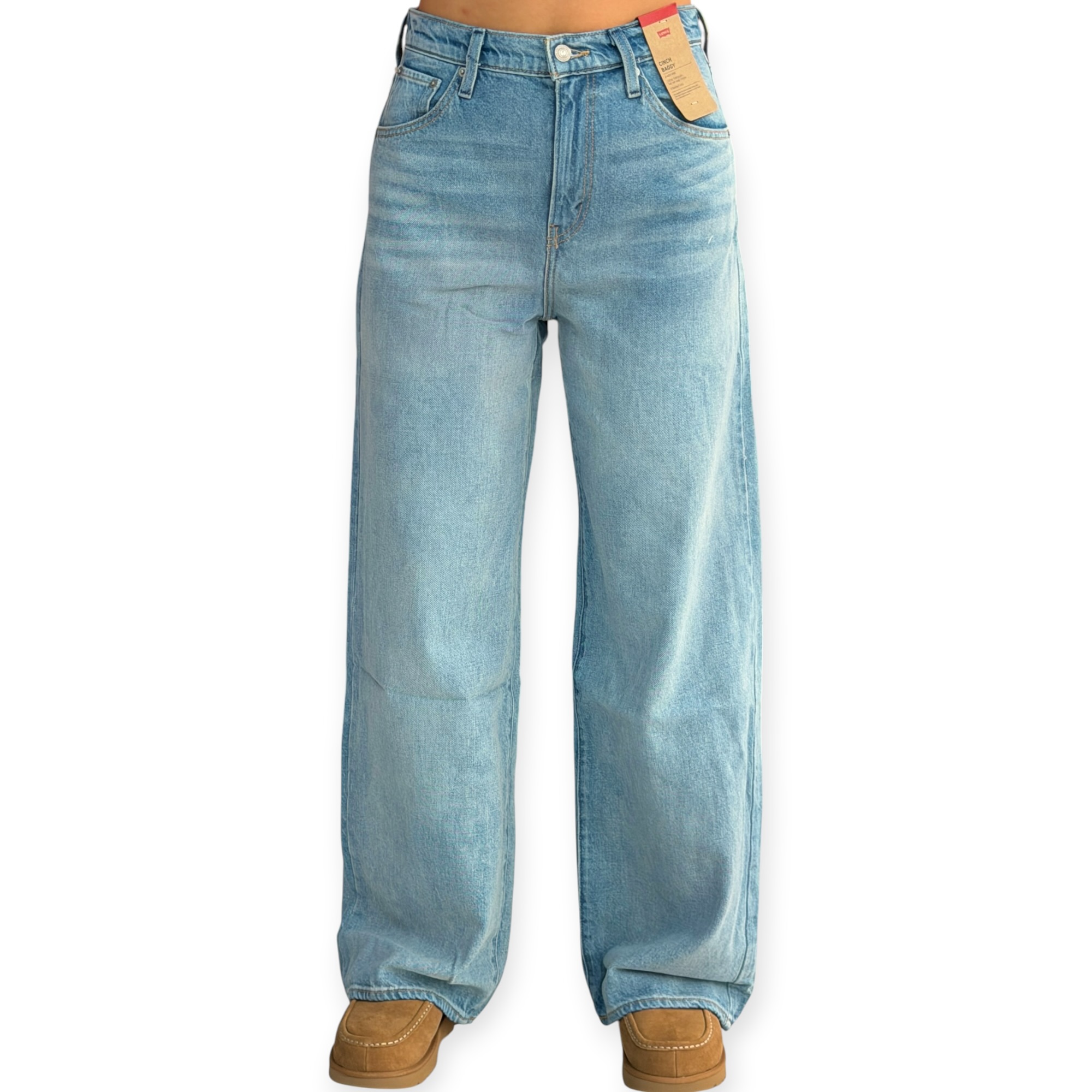 גינס נשים LEVIS CINCH BAGGY JEANS גינס נשים LEVIS CINCH BAGGY JEANS