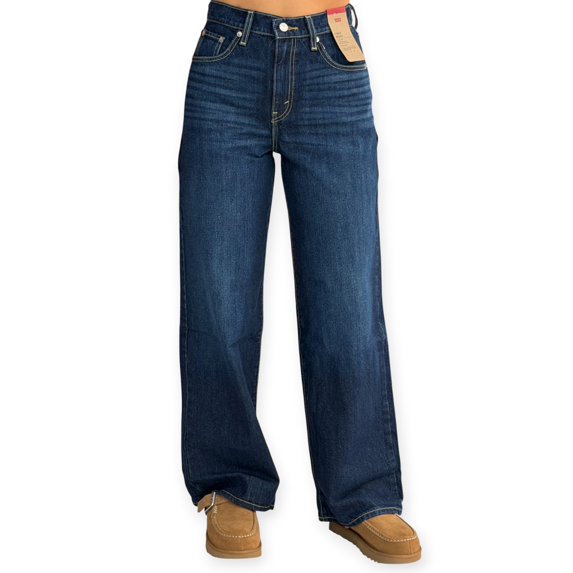 גינס נשים LEVIS CINCH BAGGY JEANS גינס נשים LEVIS CINCH BAGGY JEANS