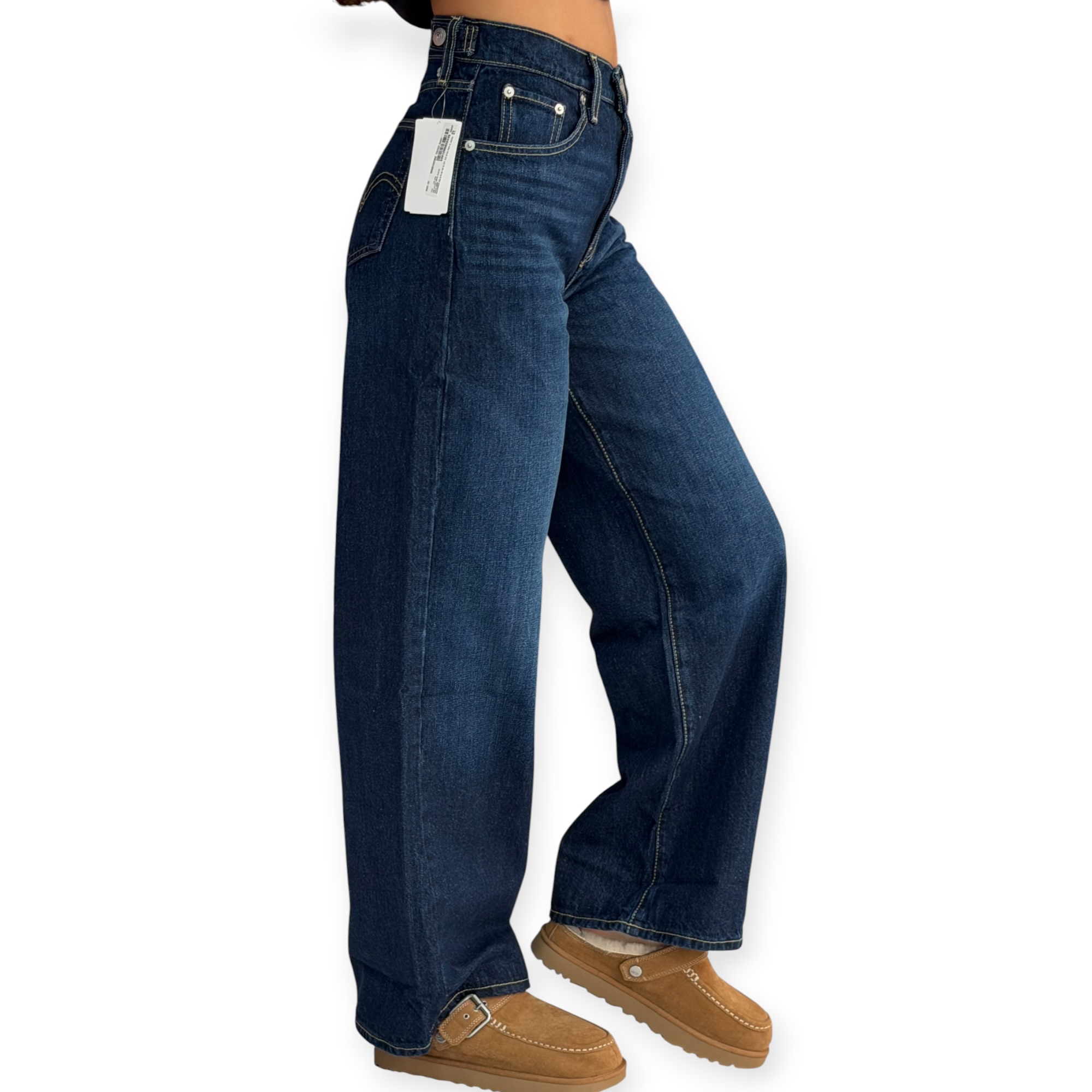 גינס נשים LEVIS CINCH BAGGY JEANS גינס נשים LEVIS CINCH BAGGY JEANS