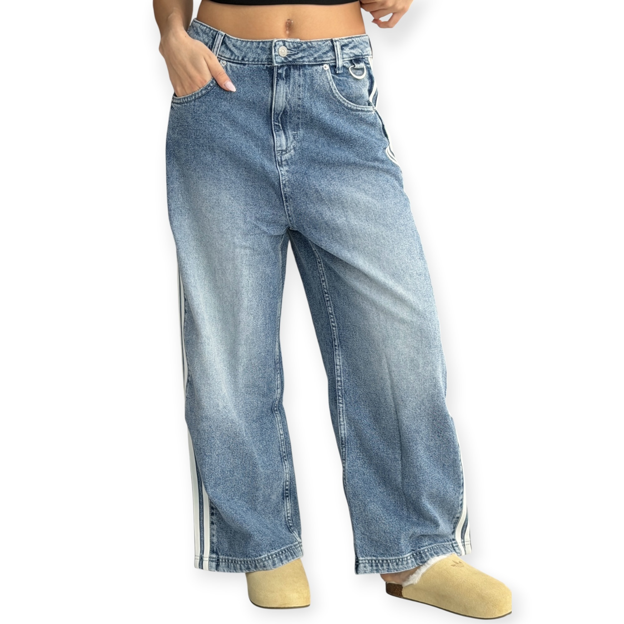 גינס נשים ADIDAS SKATER JEANS גינס נשים ADIDAS SKATER JEANS