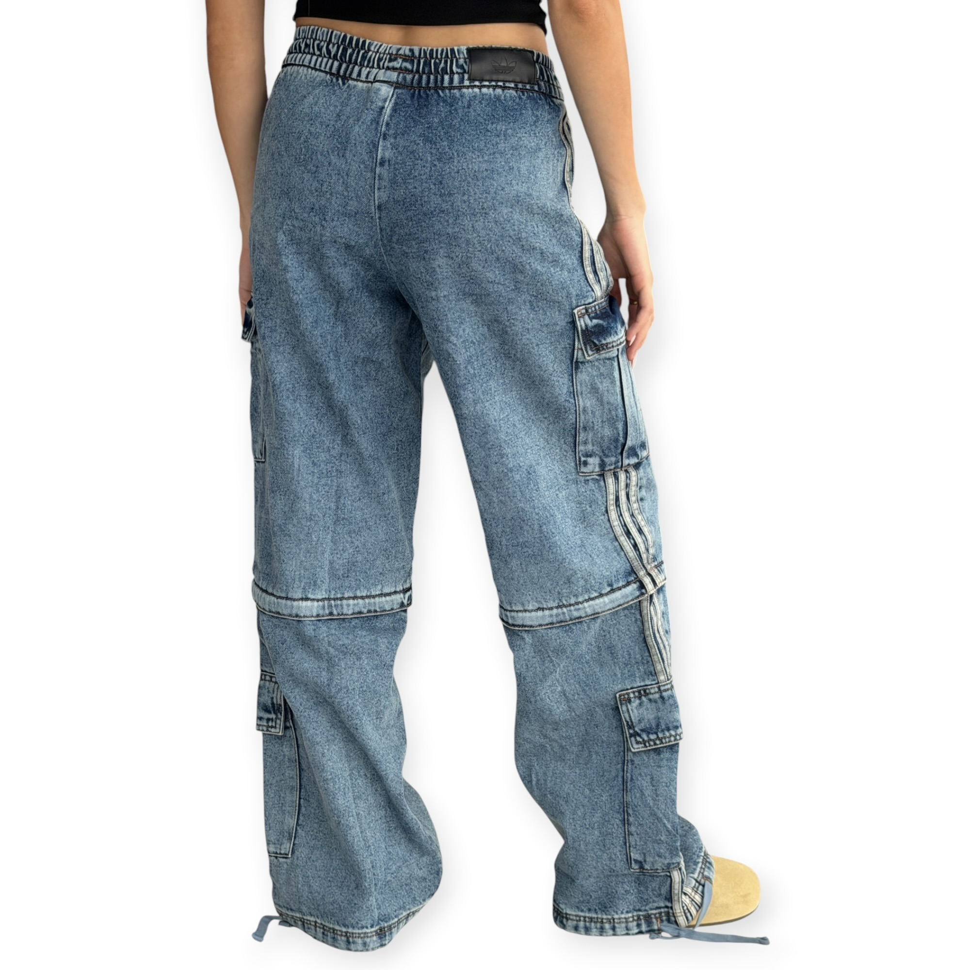 גינס נשים 2 חלקים ADIDAS 1-2 PANTS