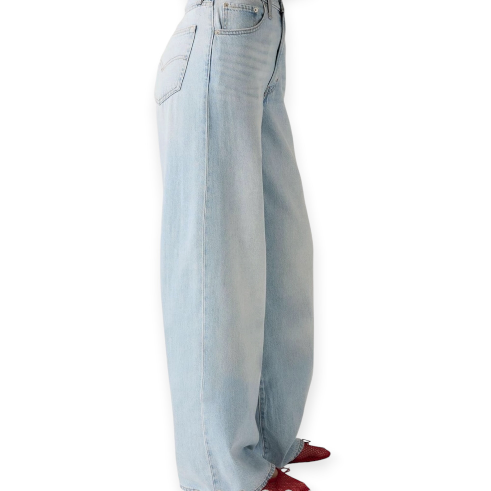 גינס נשים LEVIS CINCH WIDE LEG JEANS