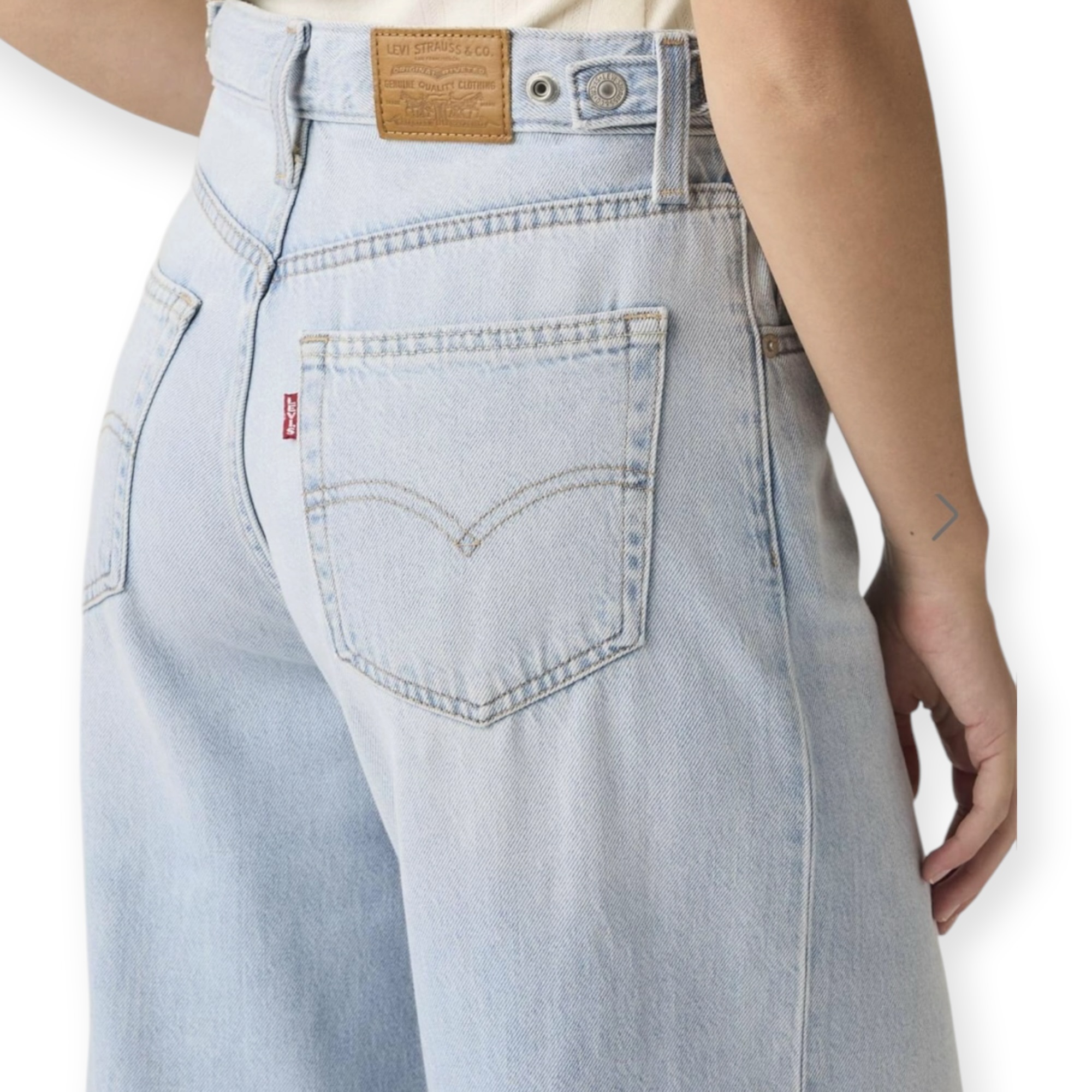 גינס נשים LEVIS CINCH WIDE LEG JEANS