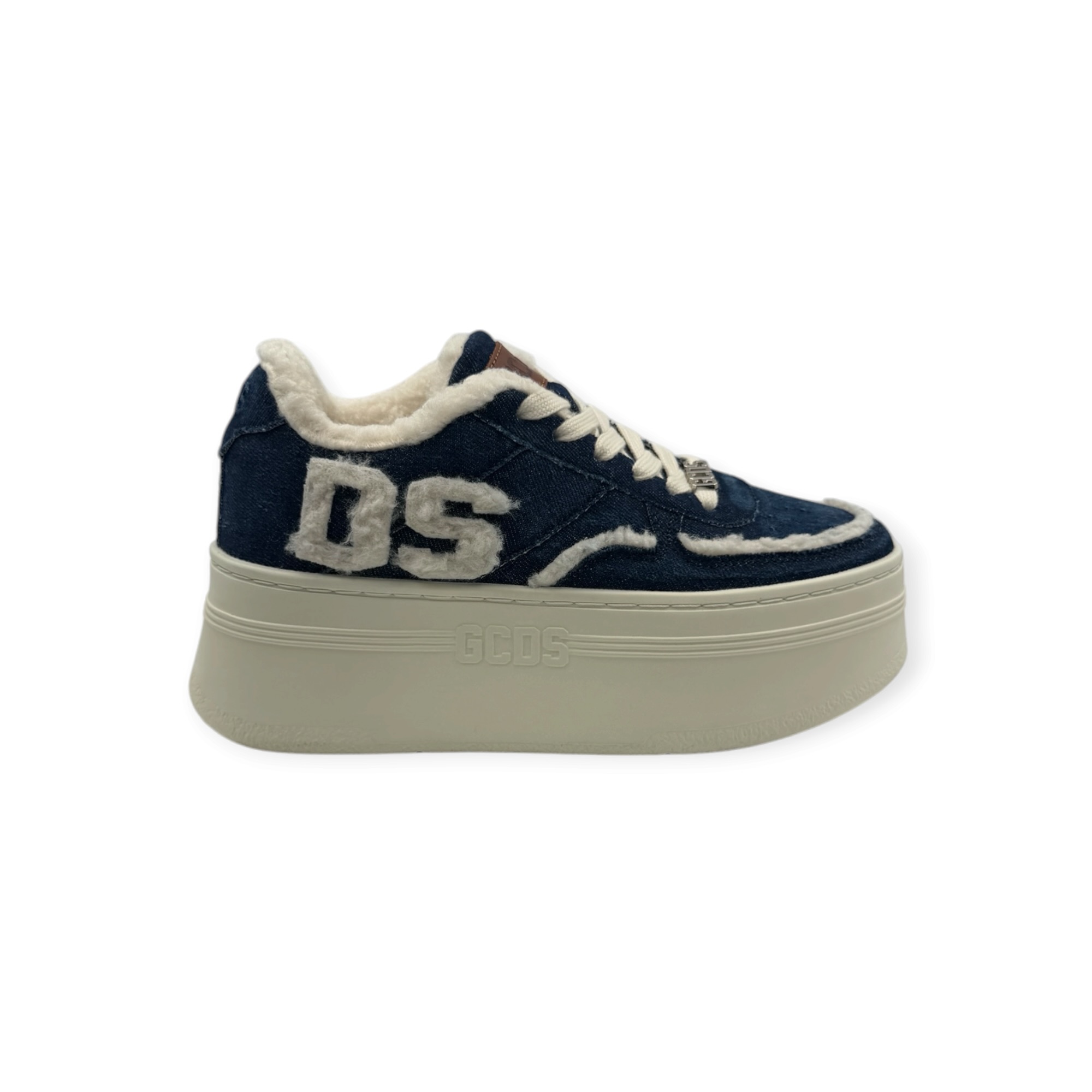 נעלי נשים GCDS WOMEN PLATFORM SNIKERS BLUE נעלי נשים GCDS WOMEN PLATFORM SNIKERS BLUE