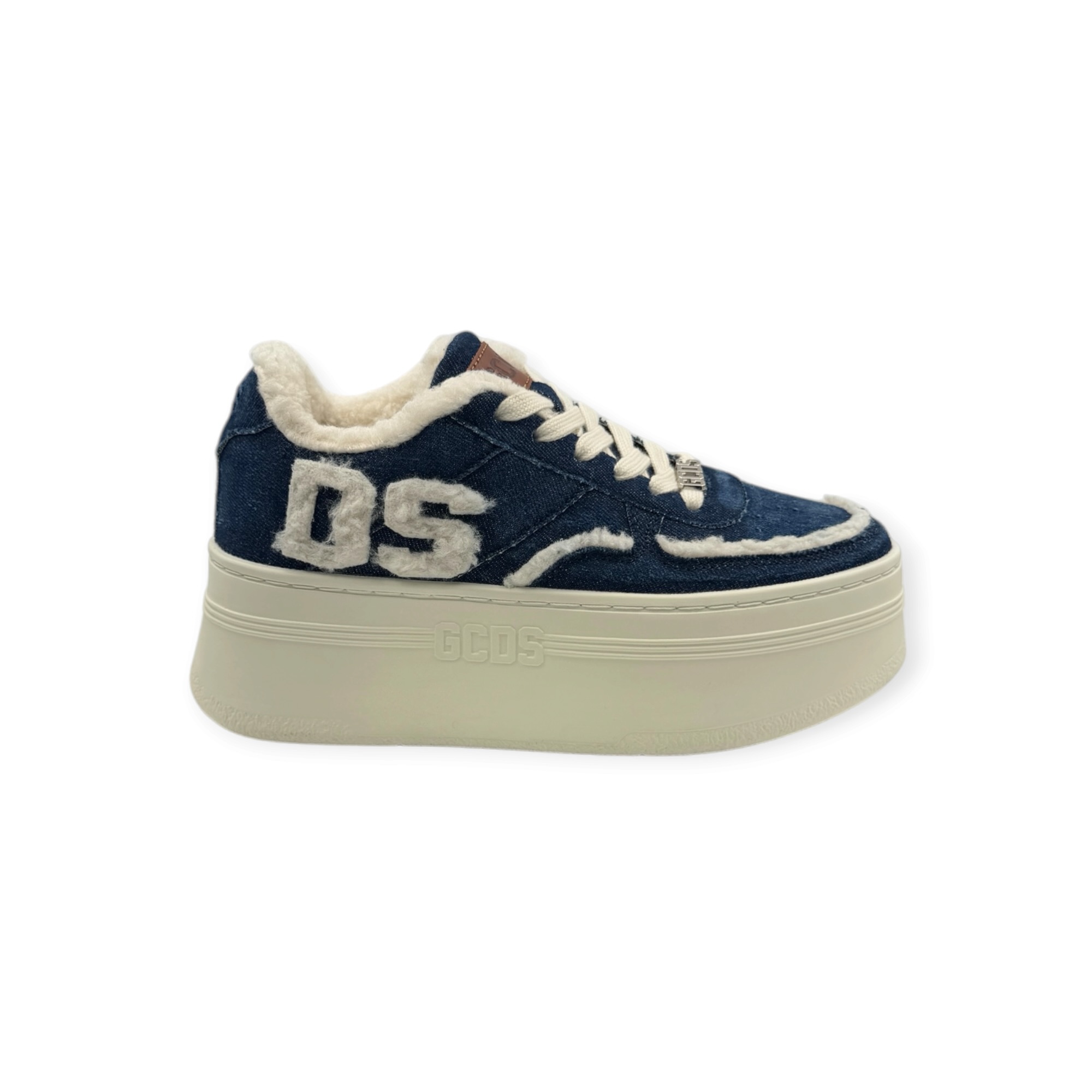 נעלי נשים GCDS WOMEN PLATFORM SNIKERS BLUE נעלי נשים GCDS WOMEN PLATFORM SNIKERS BLUE