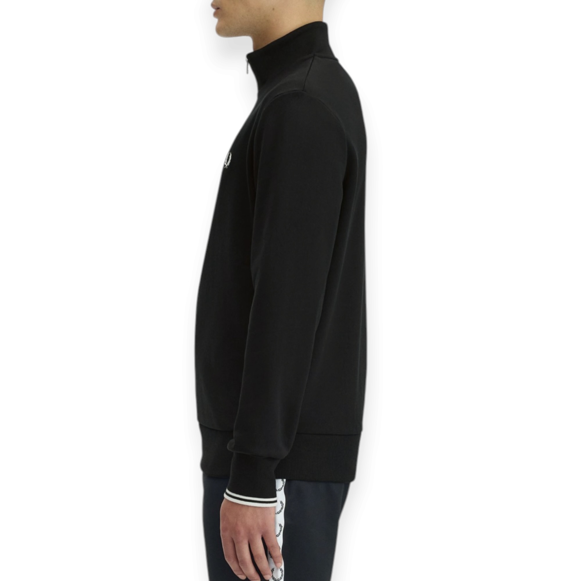 חולצה גברים FRED PERRY HALF ZIP SWEATSHIRT