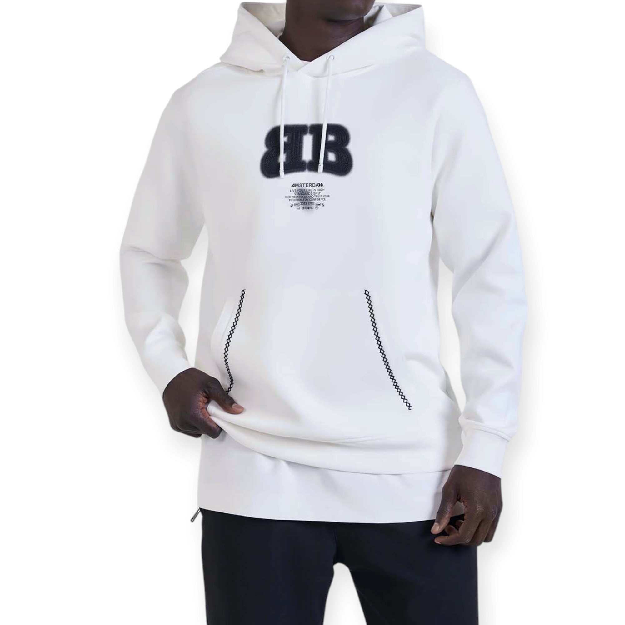 חולצה גברים BALR RELAXED HOODIE