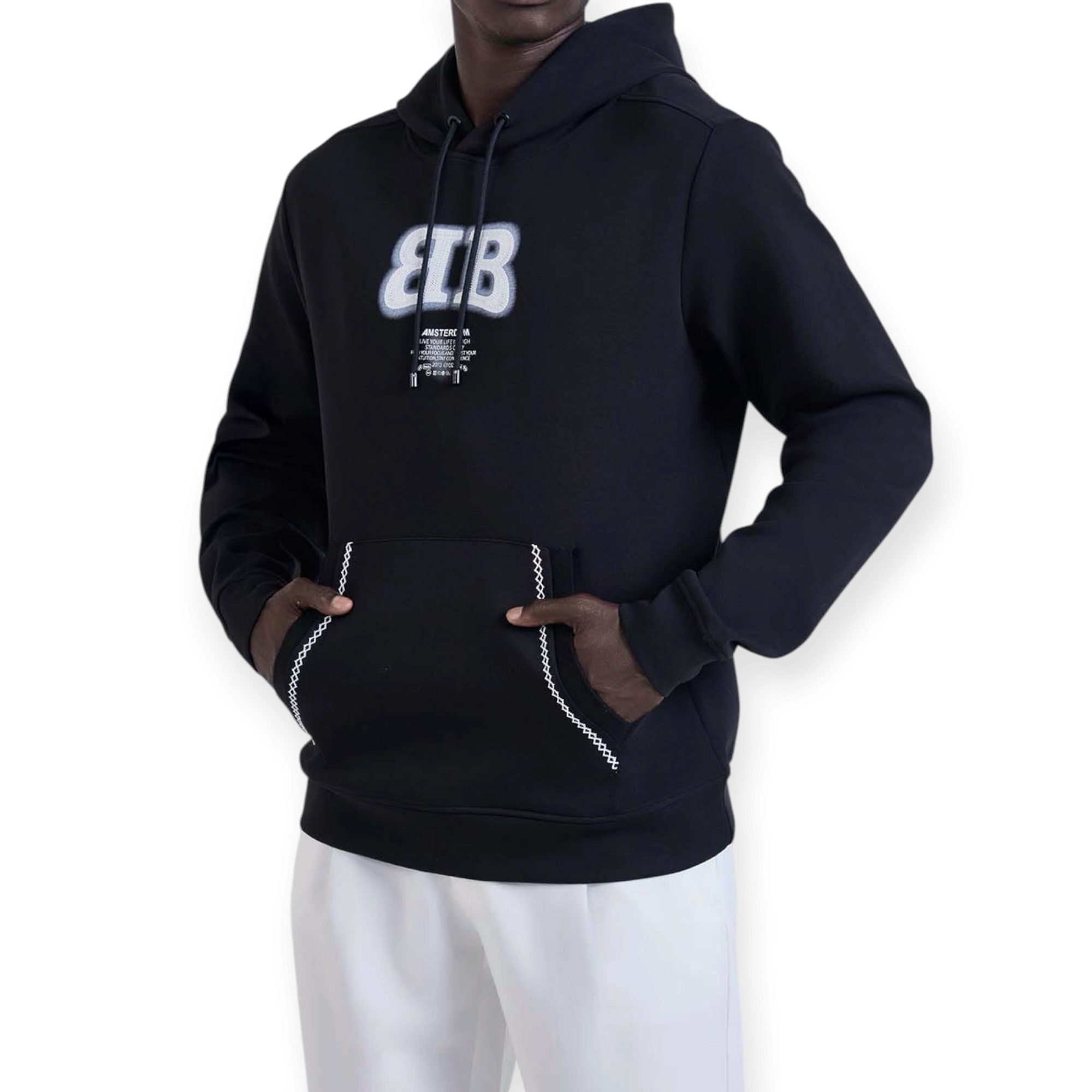 חולצה גברים BALR RELAXED HOODIE