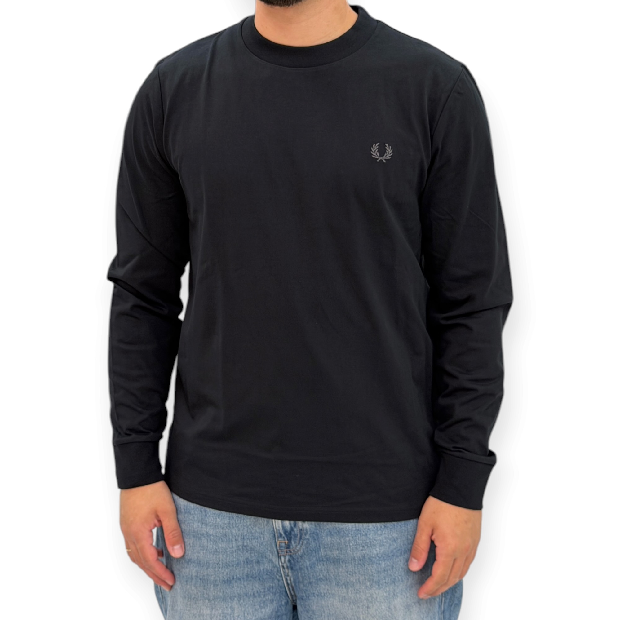 חולצה גברים FRED PERRY LS SHIRT חולצה גברים FRED PERRY LS SHIRT