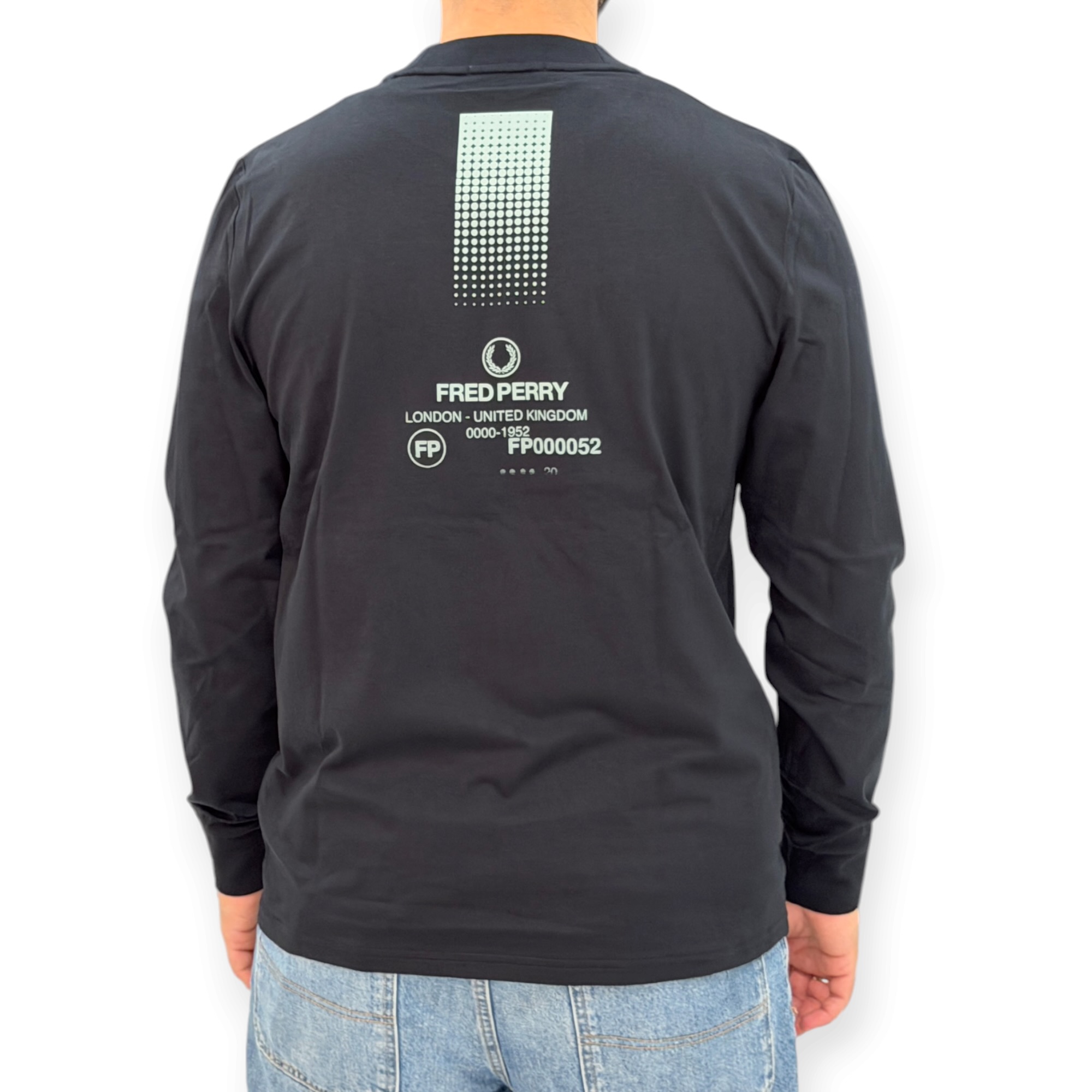 חולצה גברים FRED PERRY LS SHIRT חולצה גברים FRED PERRY LS SHIRT