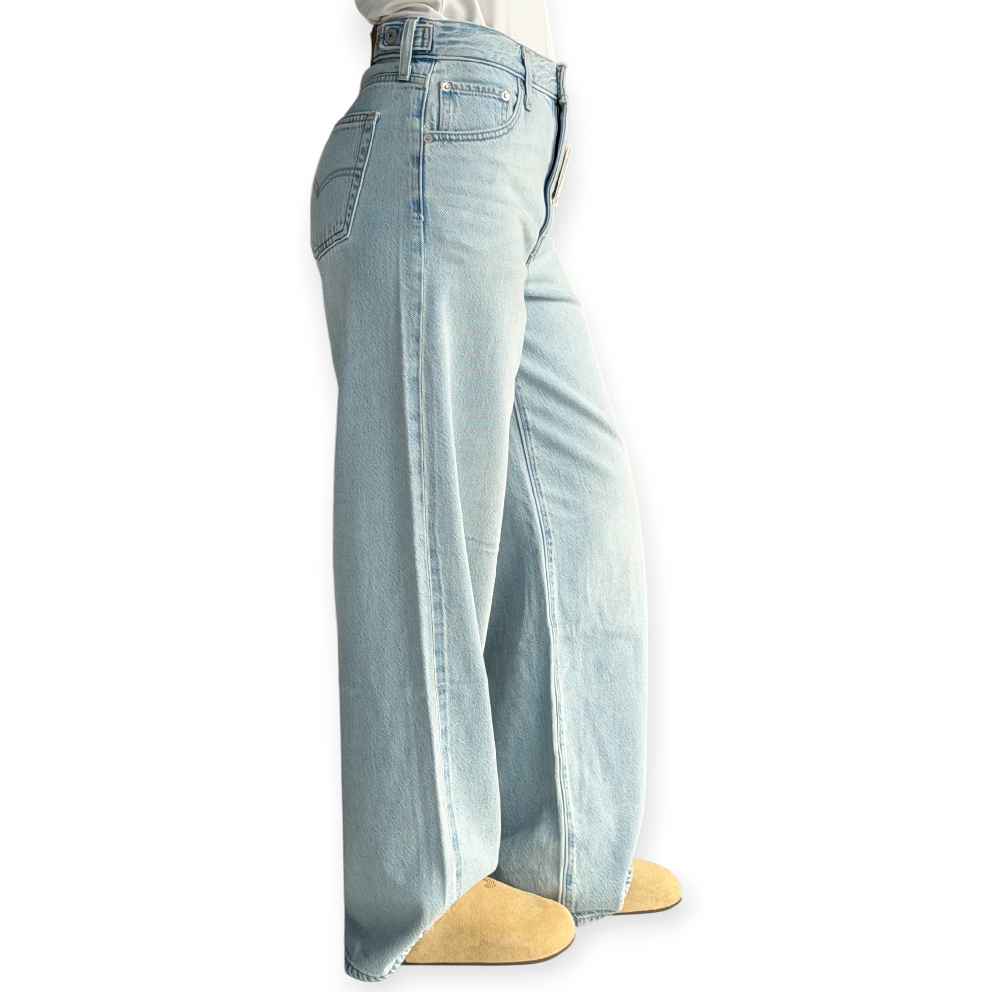 גינס נשים LEVIS CINCH WIDE LEG JEANS
