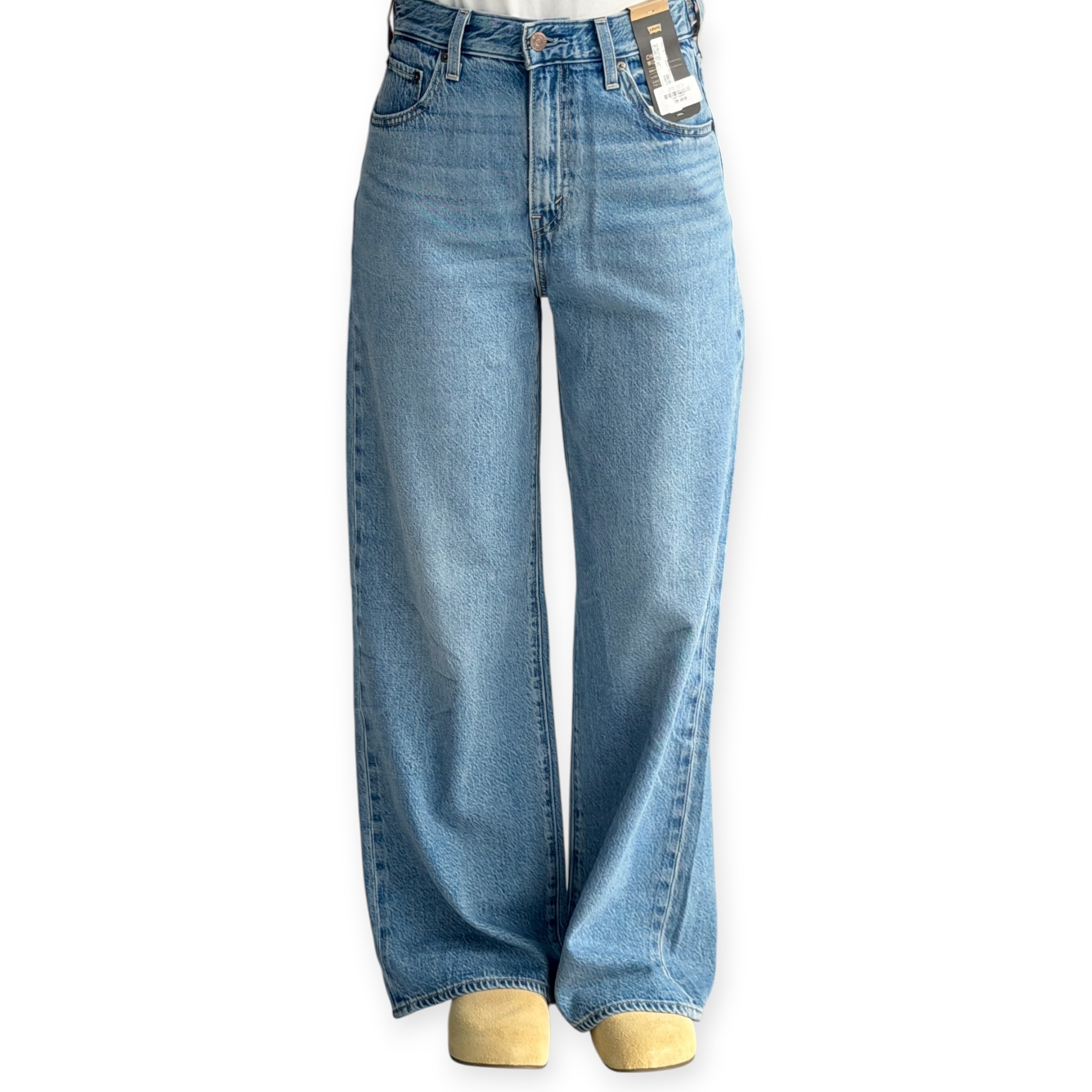גינס נשים LEVIS CINCH WIDE LEG JEANS