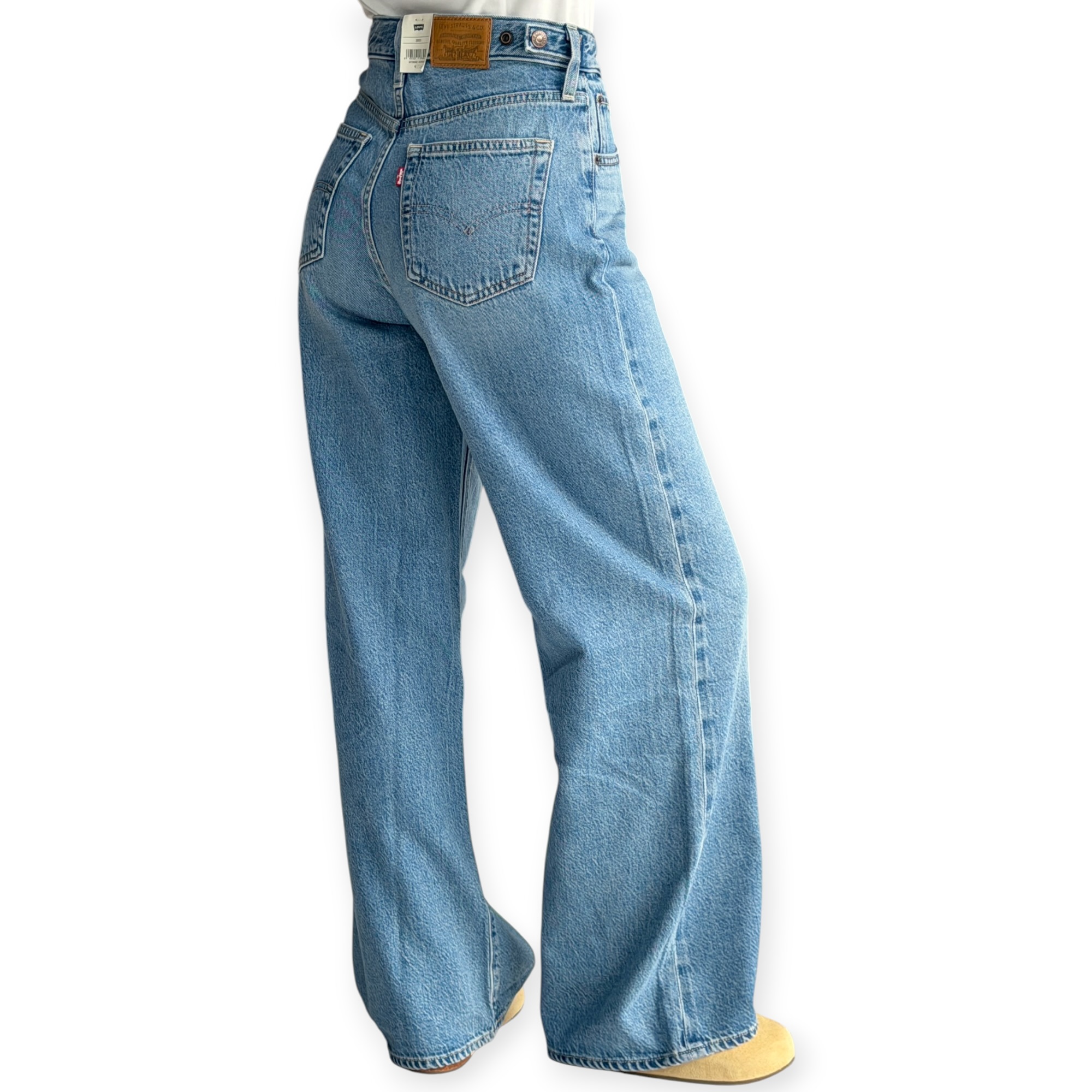 גינס נשים LEVIS CINCH WIDE LEG JEANS