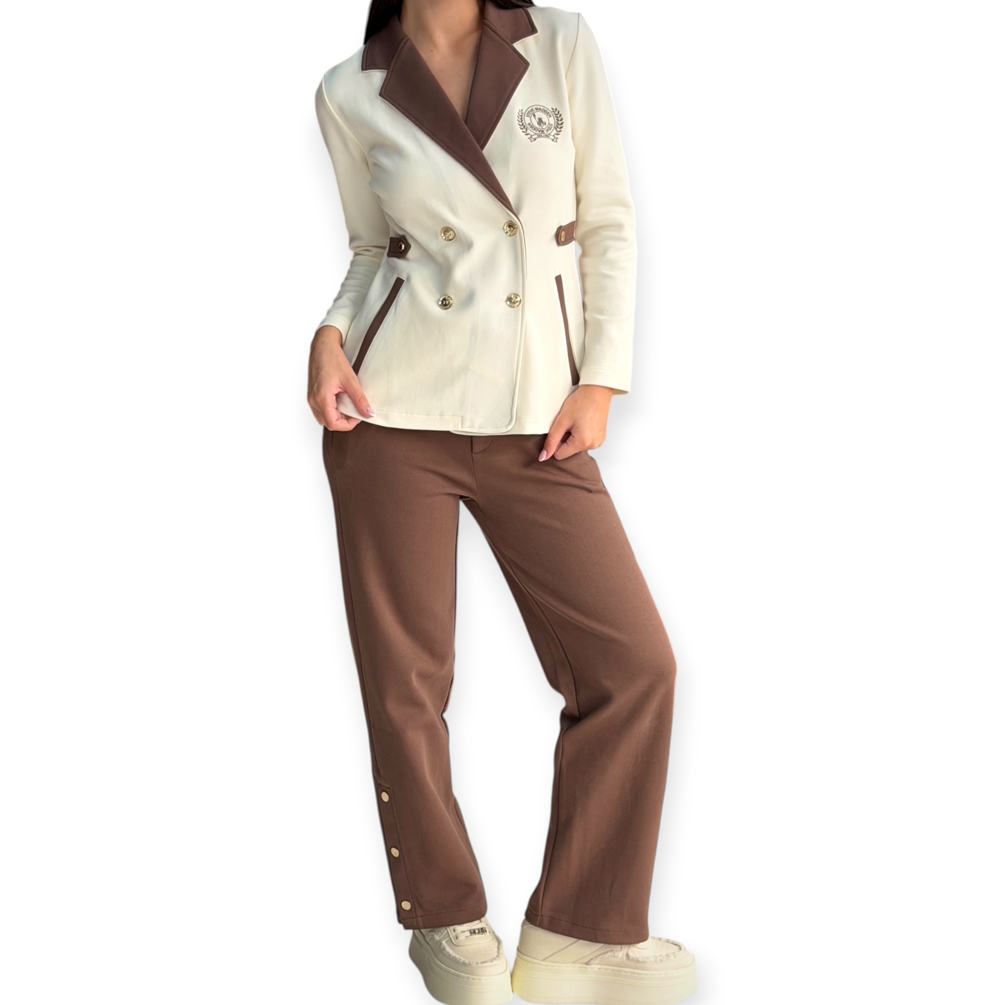 חליפה נשים STEVE MADDEN INTERLOCK STEVIE SET