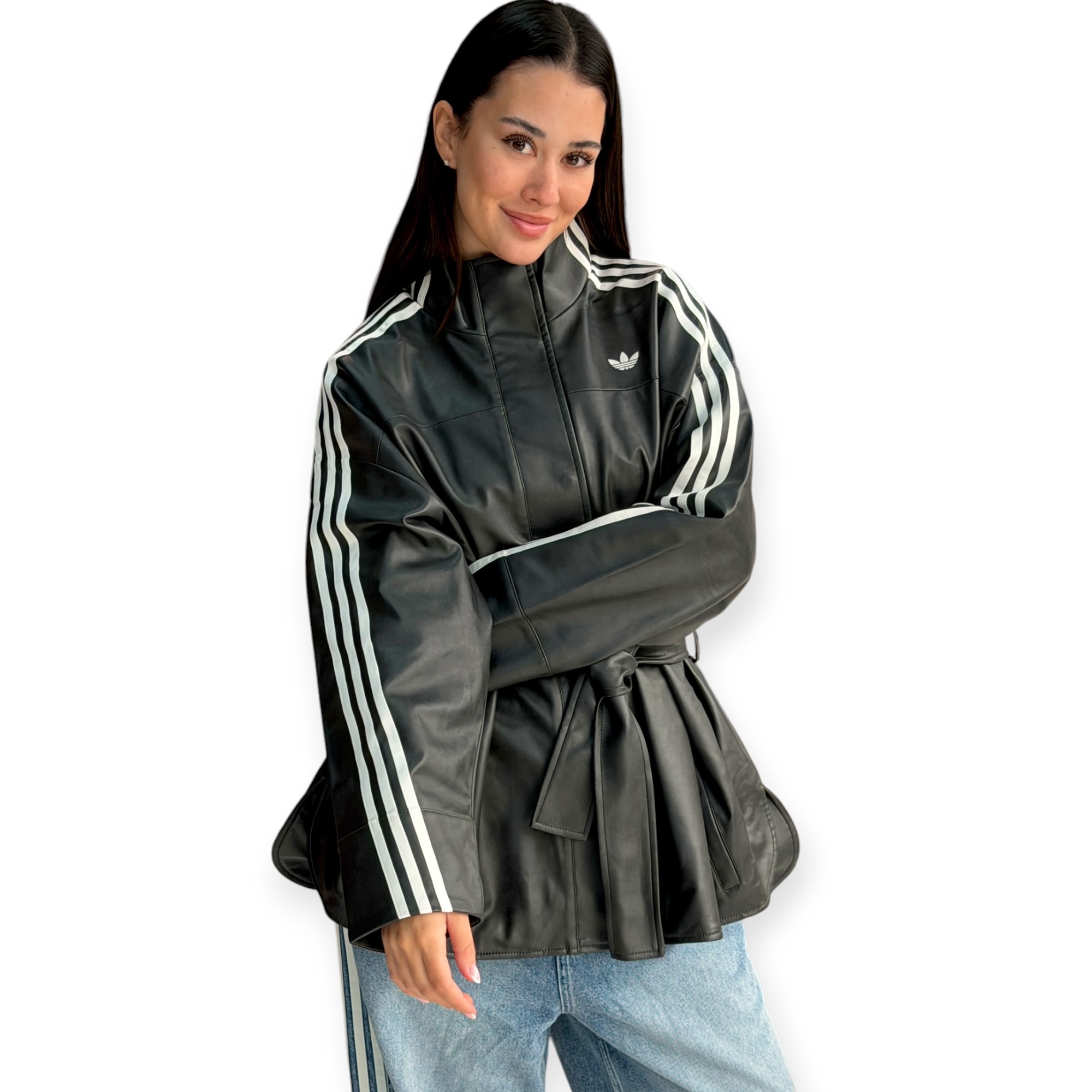 זקט נשים ADIDAS PLEATHER JAKCET