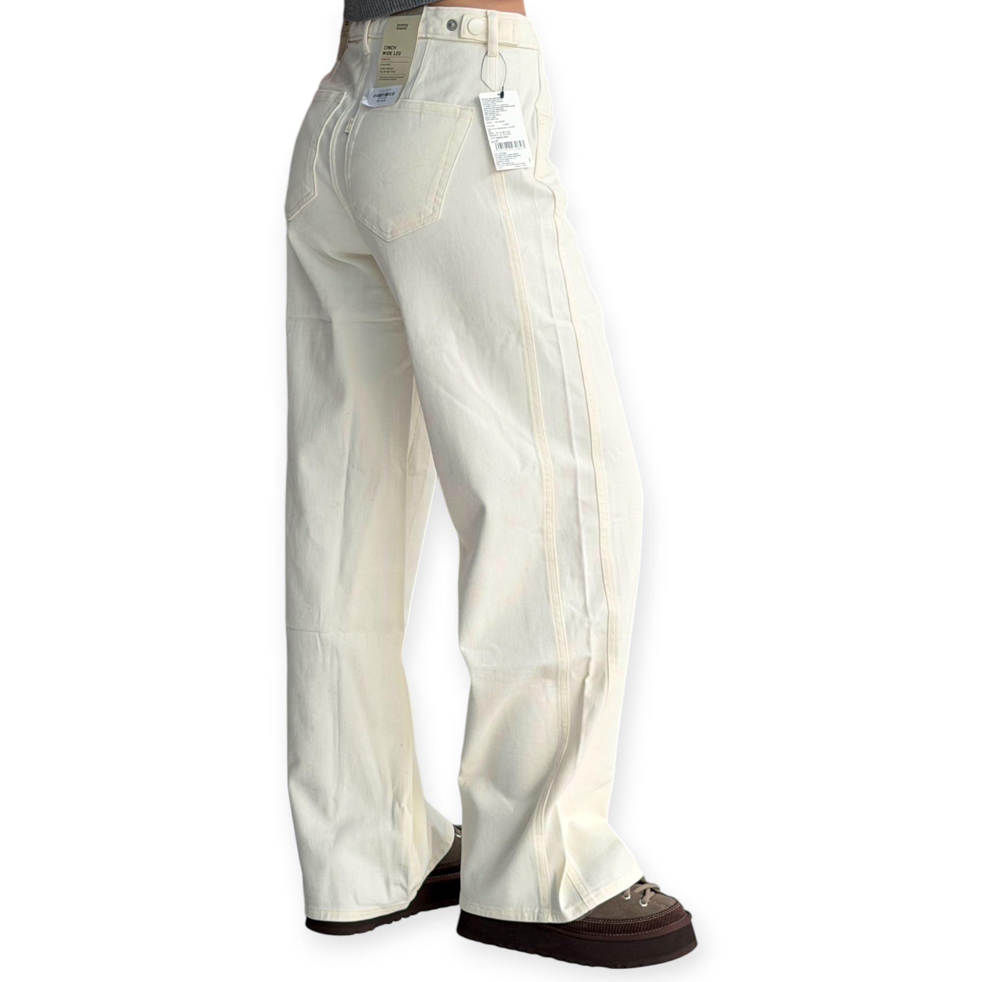 גינס נשים LEVIS CINCH WIDE LEG JEANS